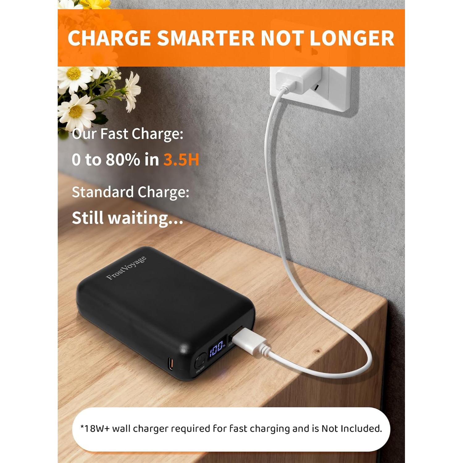 Banco de Poder Calentado 18400mAh 7.4V USB-A R-TAX