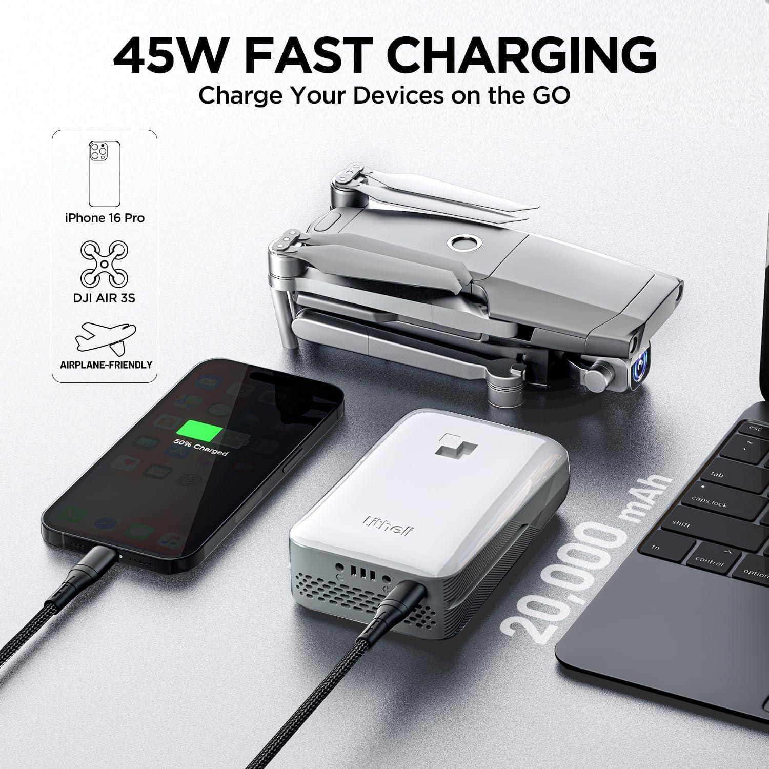 Batería de Litio Litheli 20V 4.0Ah para Herramientas Eléctricas