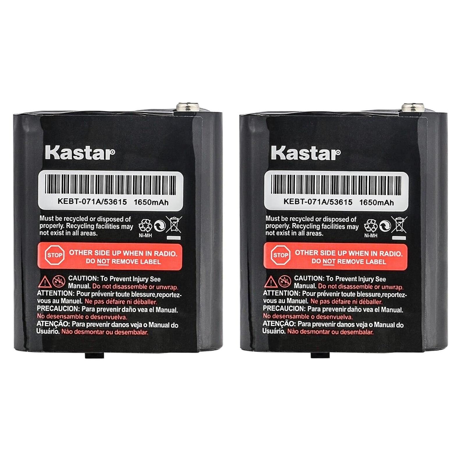 Batería Recargable Kastar 2-Pack para Walkie Talkies Motorola