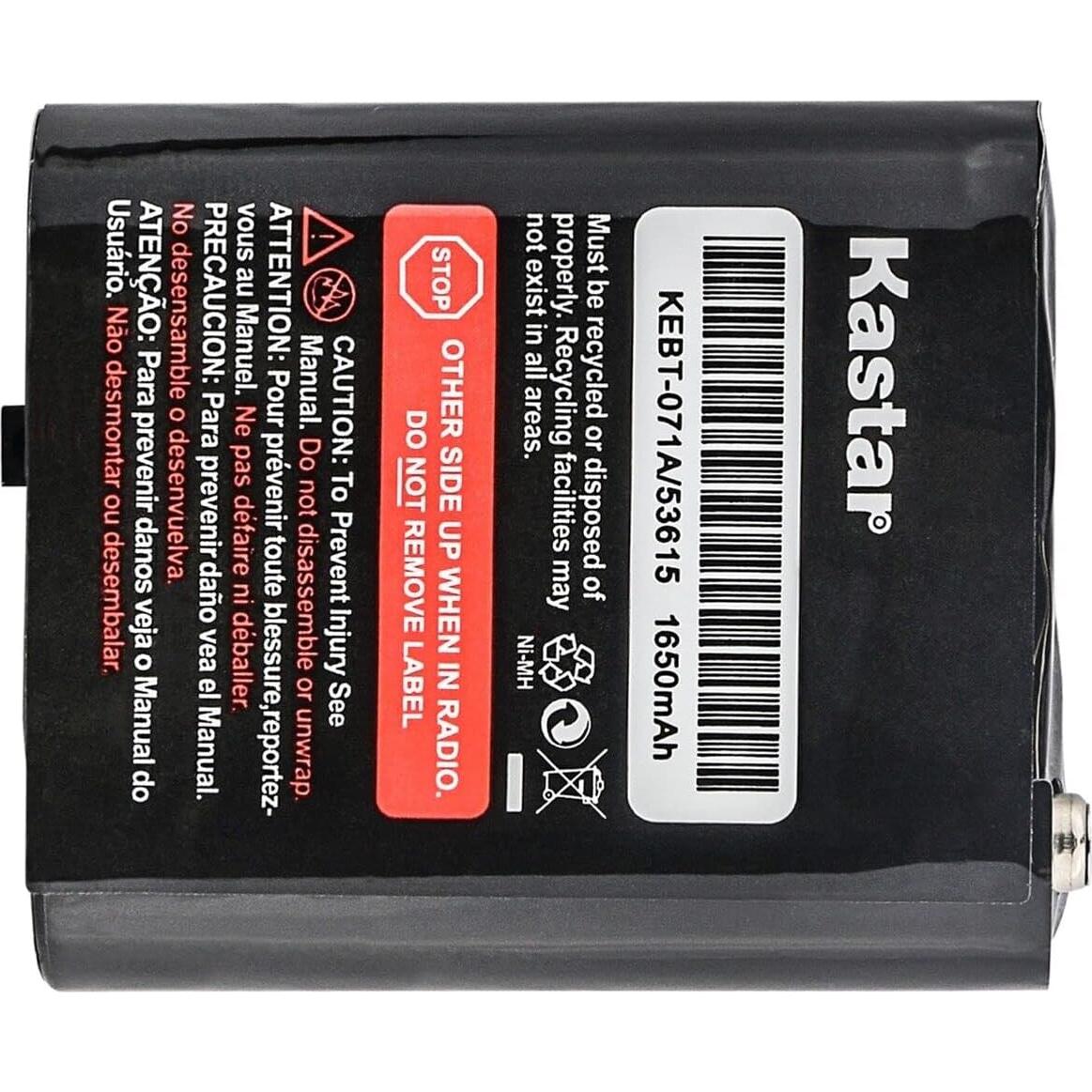 Batería Recargable Kastar 2-Pack para Walkie Talkies Motorola