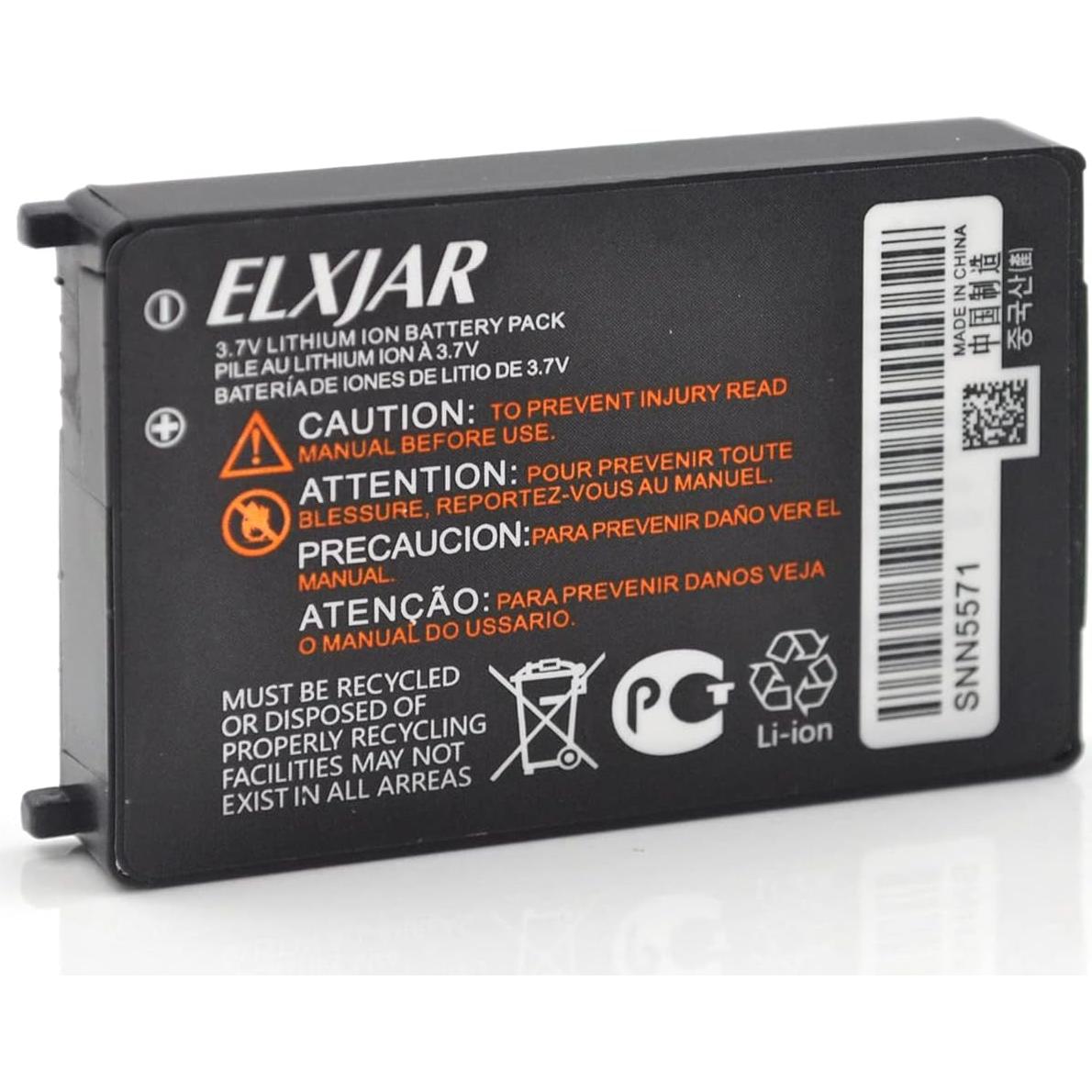 Batería Recargable Li-Ion 3.7V 1200mAh elxjar para Motorola CLS