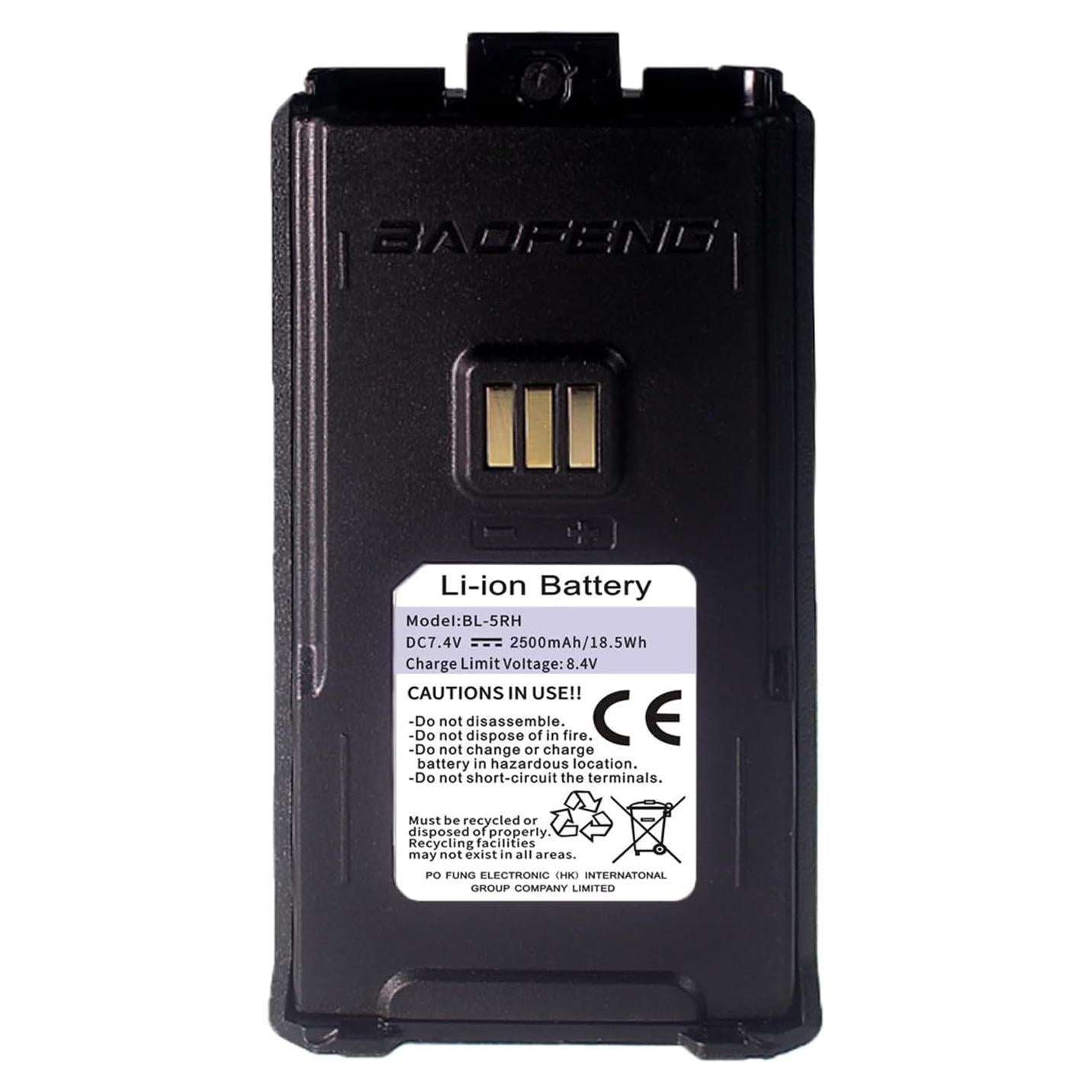 Batería BAOFENG BL-5RH 2500mAh USB-C para Radio UV-5RM