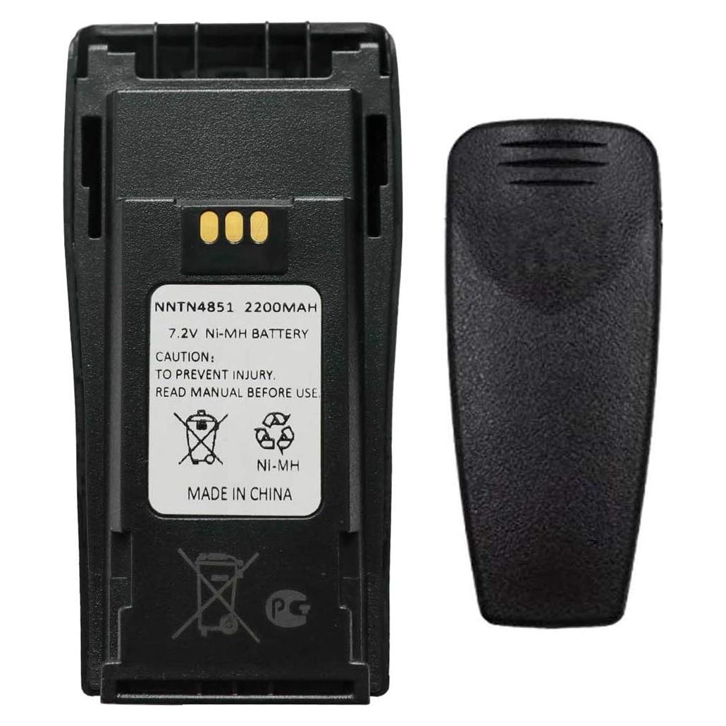 Batería Recargable Ni-MH 7.2V 2200mAh Motorola CP040/CP150