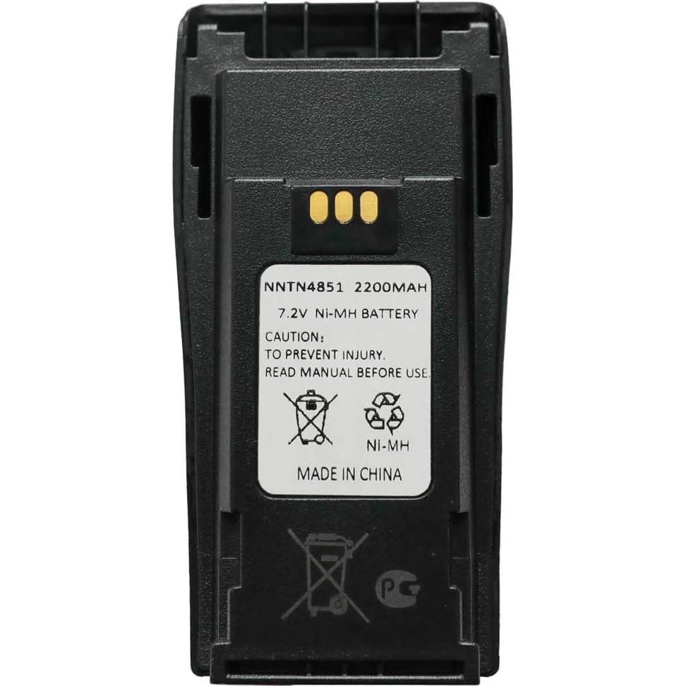 Batería Recargable Ni-MH 7.2V 2200mAh Motorola CP040/CP150