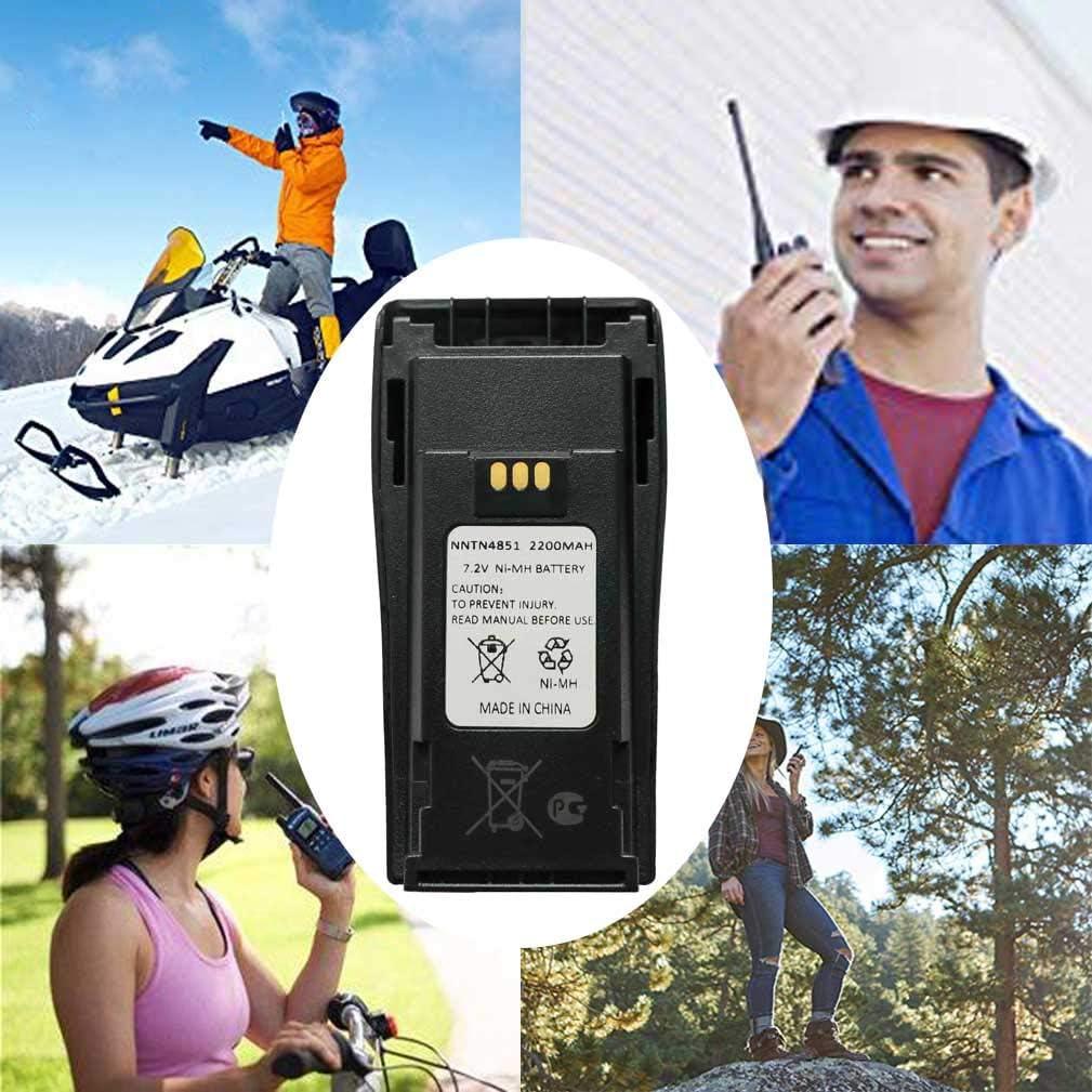 Batería Recargable Ni-MH 7.2V 2200mAh Motorola CP040/CP150