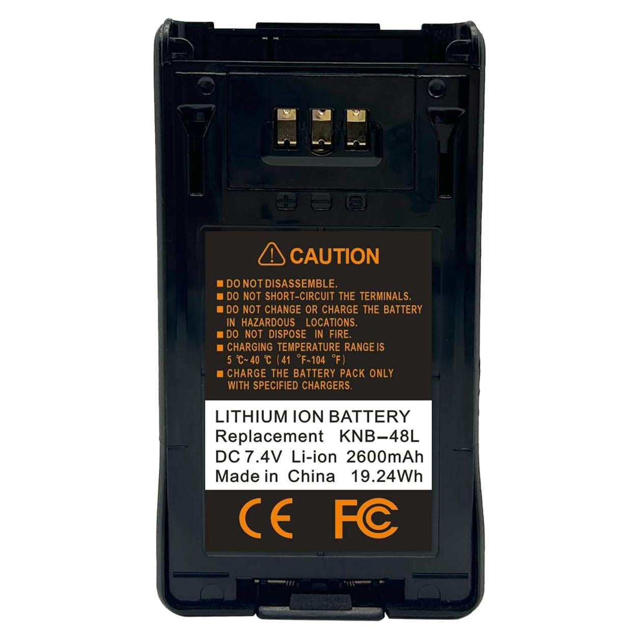 Batería de Litio Kaqiusha KNB-48L 2600mAh para Radio NX-200