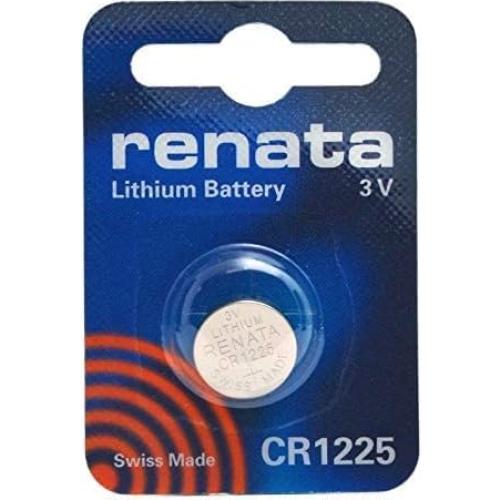 Batería de Litio Renata CR1225 3V 48mAh para Dispositivos