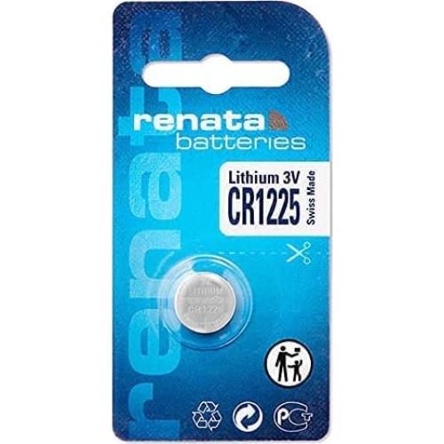 Batería de Litio Renata CR1225 3V 48mAh para Dispositivos