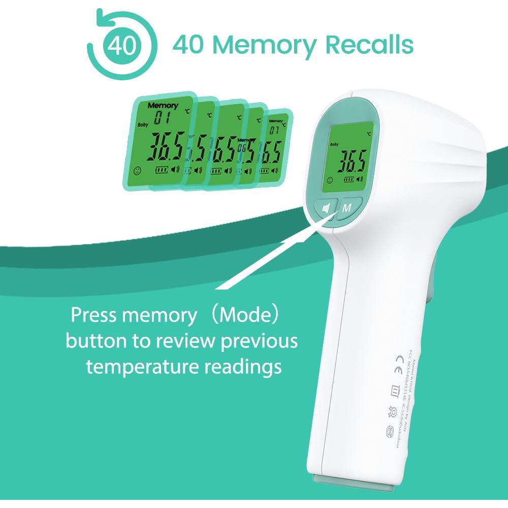 Termómetro Digital Infrarrojo Sin Contacto RoHS - Shenzhen AOJ