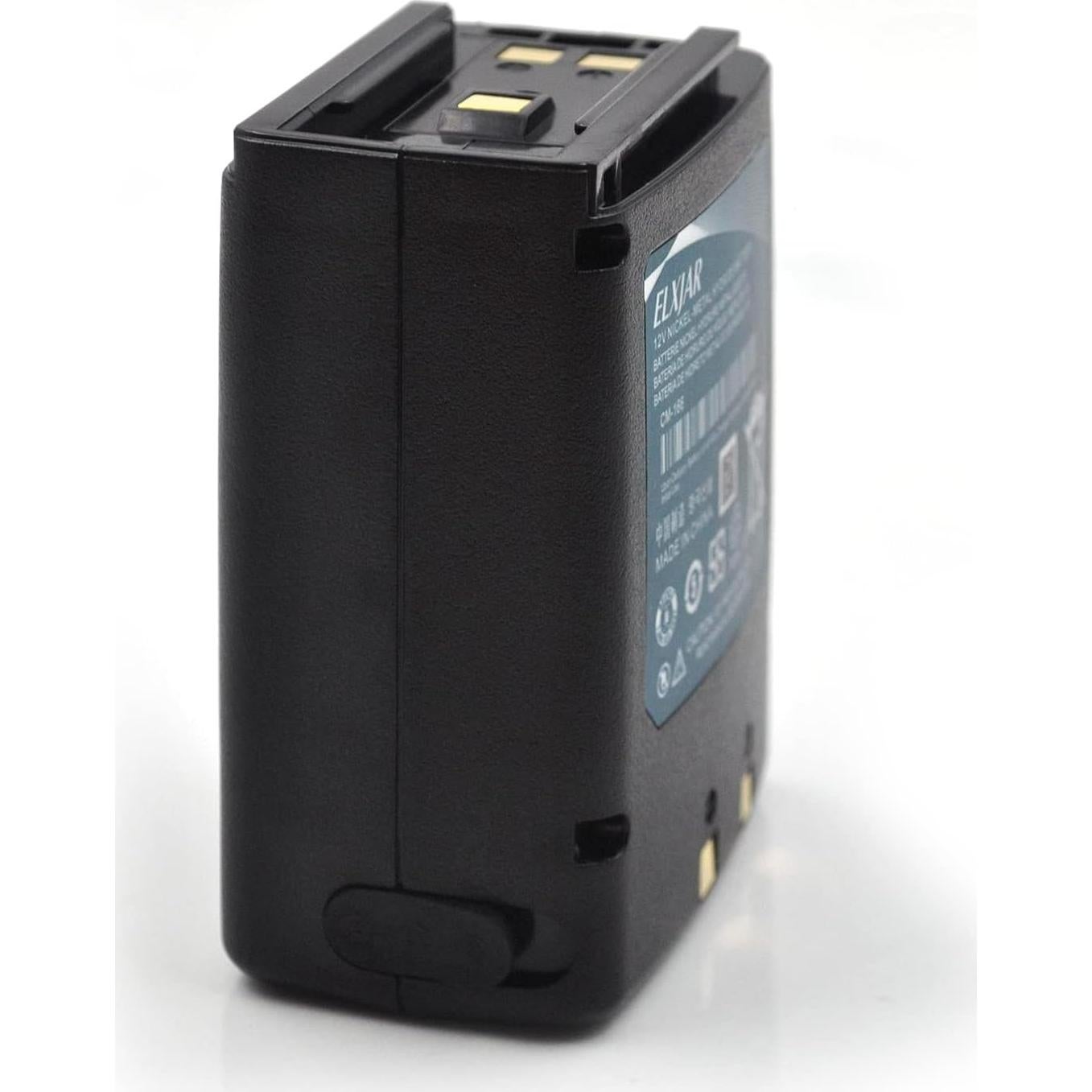 Batería recargable 12V 1000mAh Ni-MH Elxjar para radios ICOM