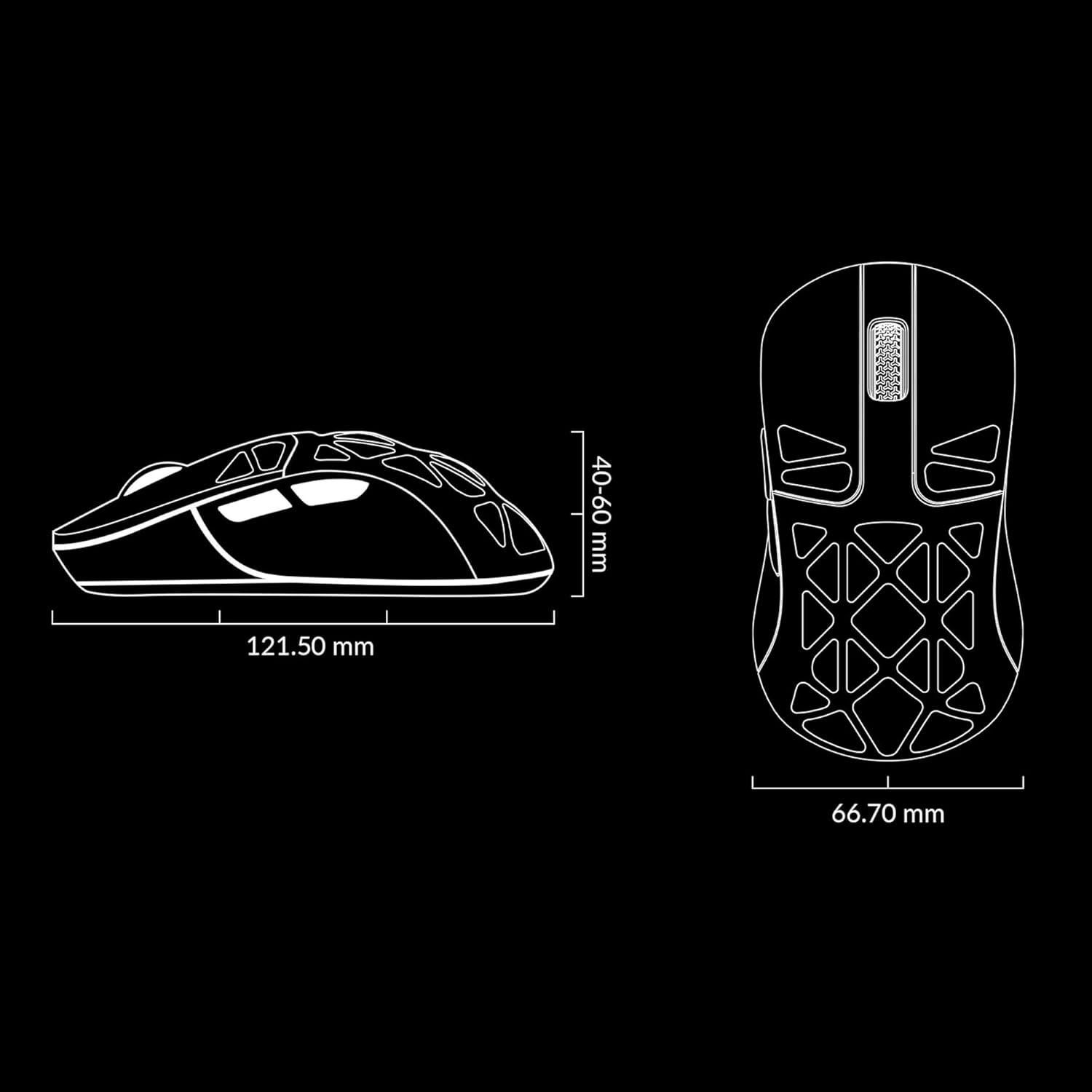 M3 Mini Ratón Inalámbrico Keychron 5.1 GHz Ultra Ligero 64g