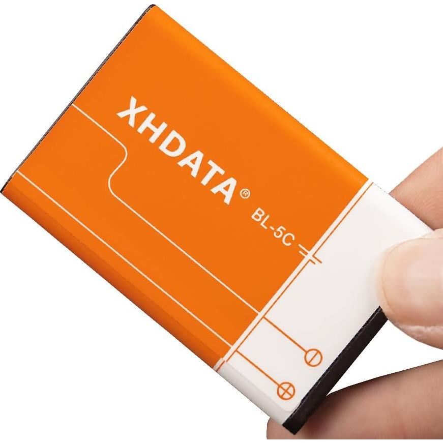 Batería Recargable XHDATA BL-5C 3.7V 1500mAh - 2 Piezas