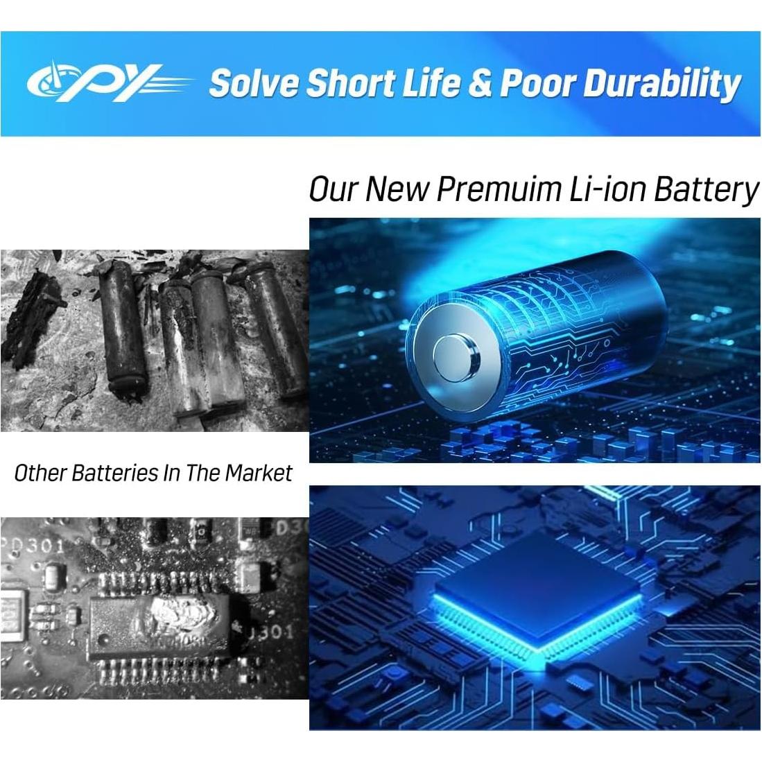 Batería de Reemplazo Kobalt 40V 6.0Ah CPY - Ion de Litio