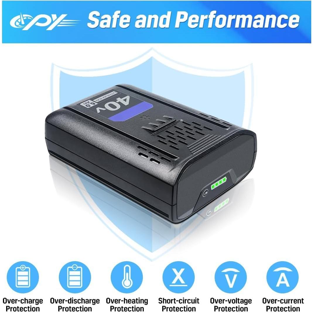 Batería de Reemplazo Kobalt 40V 6.0Ah CPY - Ion de Litio