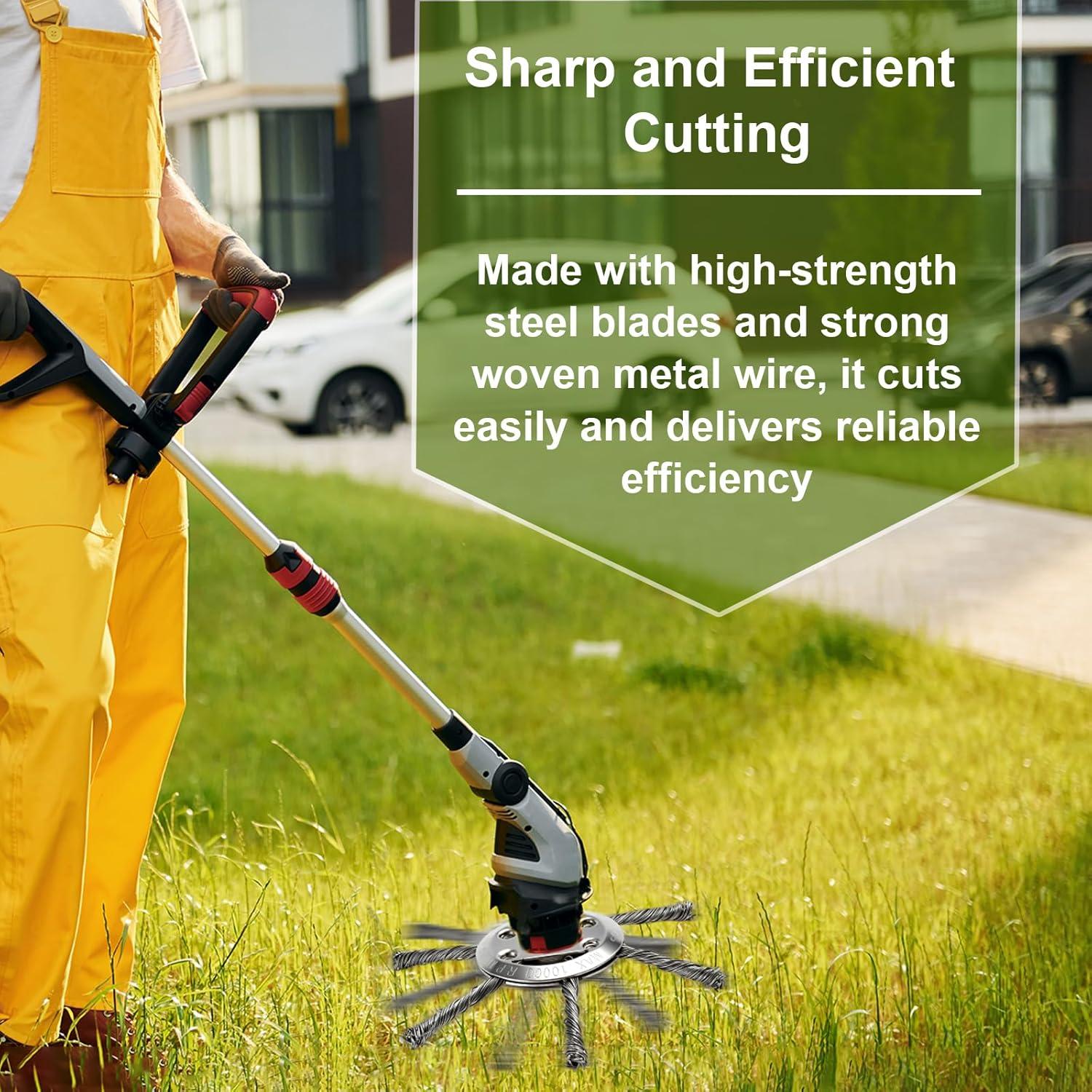 Cabezal de Desmalezadora de Alambre de Acero 6" Gisgfim