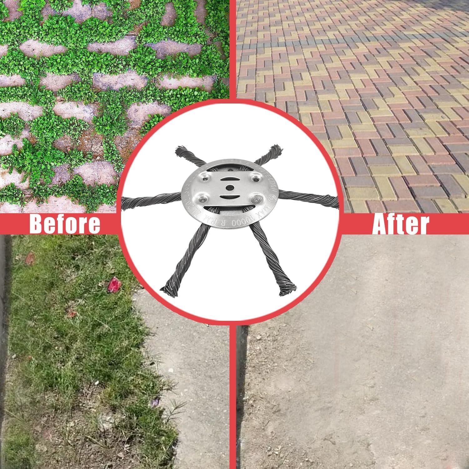 Cabezal de recortadora NeJesZoe 15cm Alambre de Acero - Paquete de 2