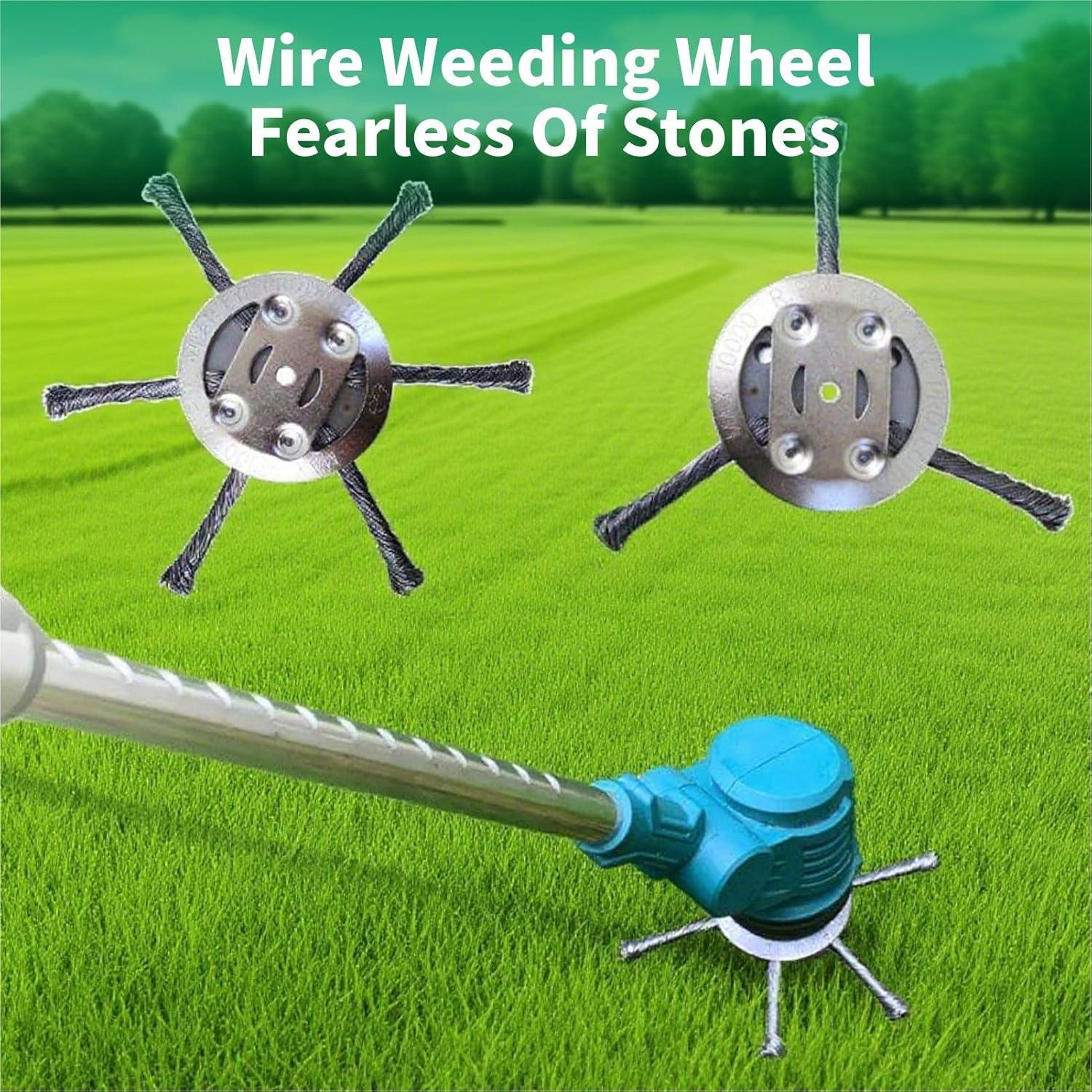 Cabezal de Desmalezadora WHNICUST 6 Cuchillas Alambre Acero 15cm