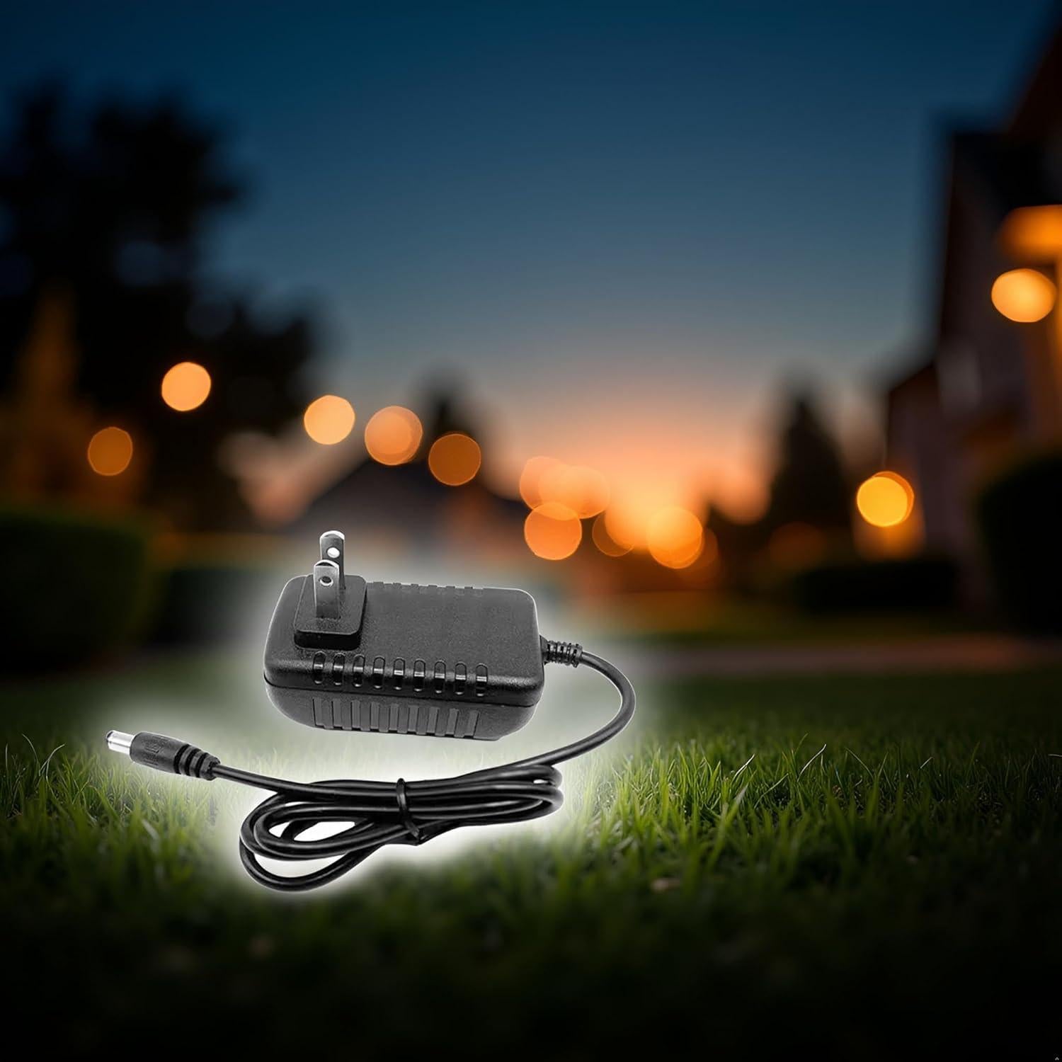 Adaptador AC 12V Junfamilee para Tijeras de Césped 7.2V