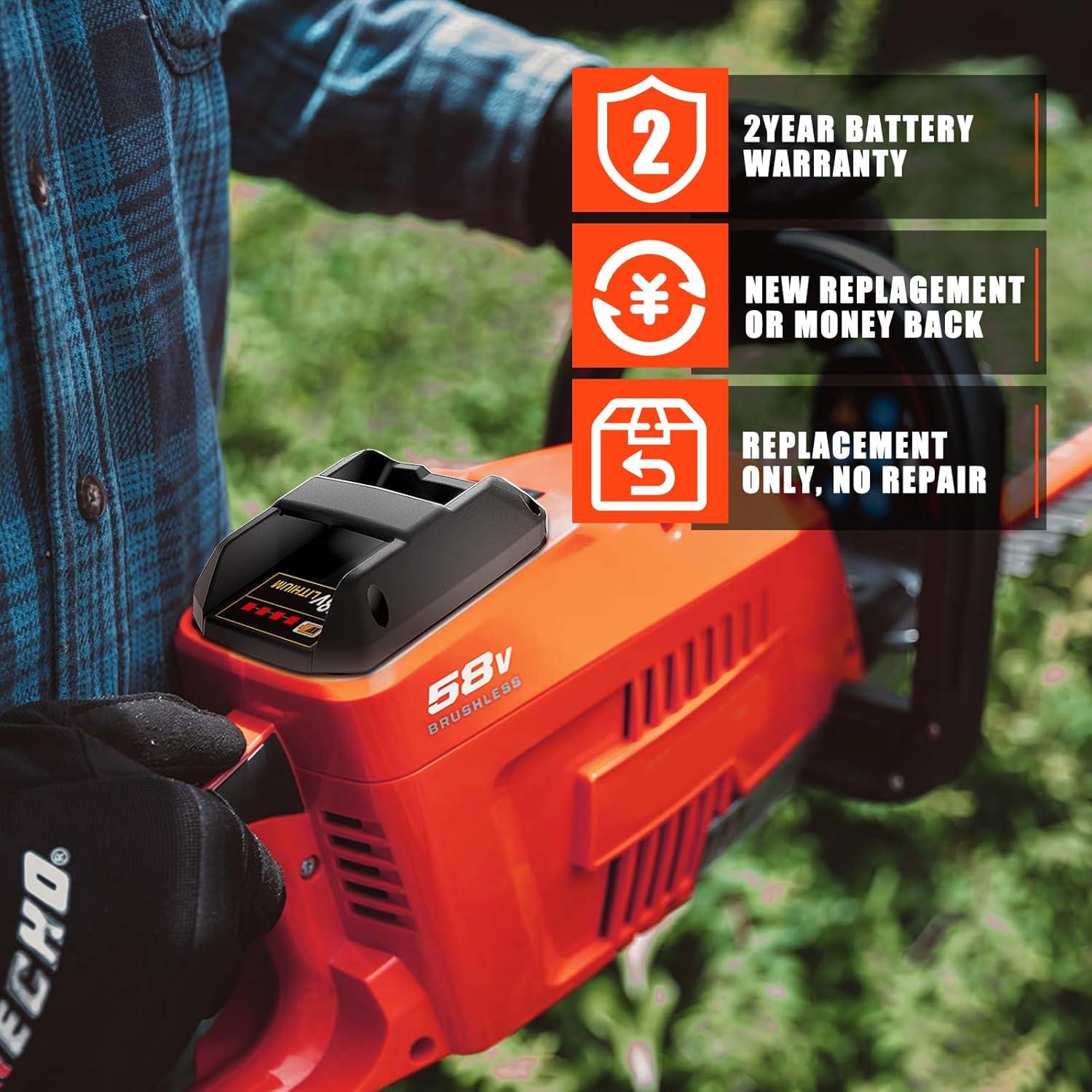 Batería de Reemplazo Supowill 58V 5.0Ah para Echo MAX PRO