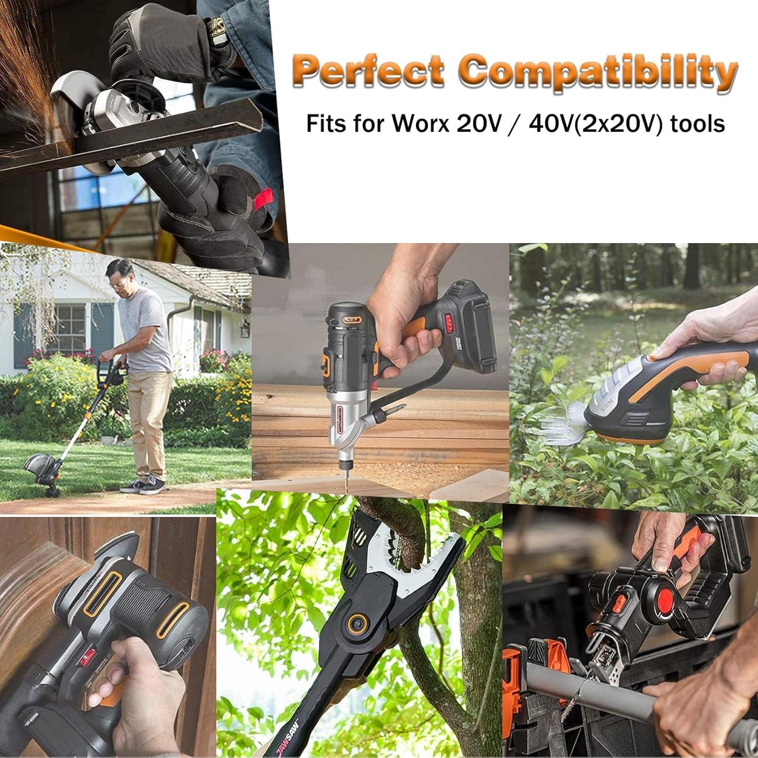 Kit Cargador y Batería Reemplazo 20V Chgdkjy 3000mAh