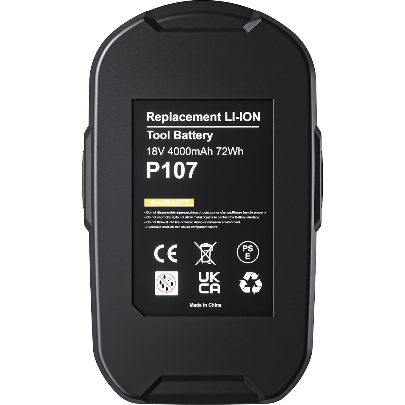 Batería Li-Ion 4000mAh POWTREE para Ryobi 18V P107 P102 P103