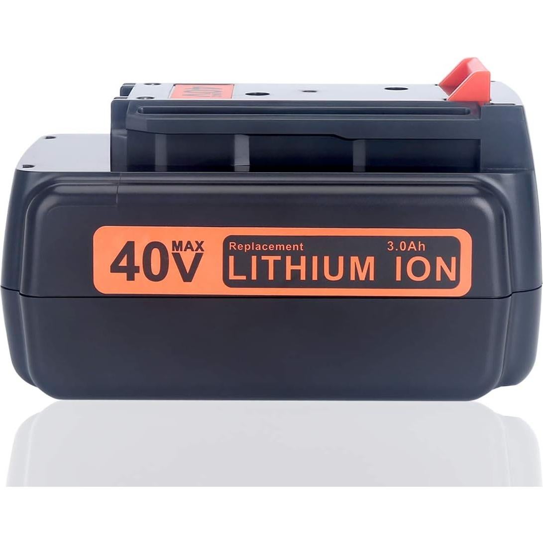 Batería de Litio Biswaye 40V 3.0Ah Compatible Black & Decker