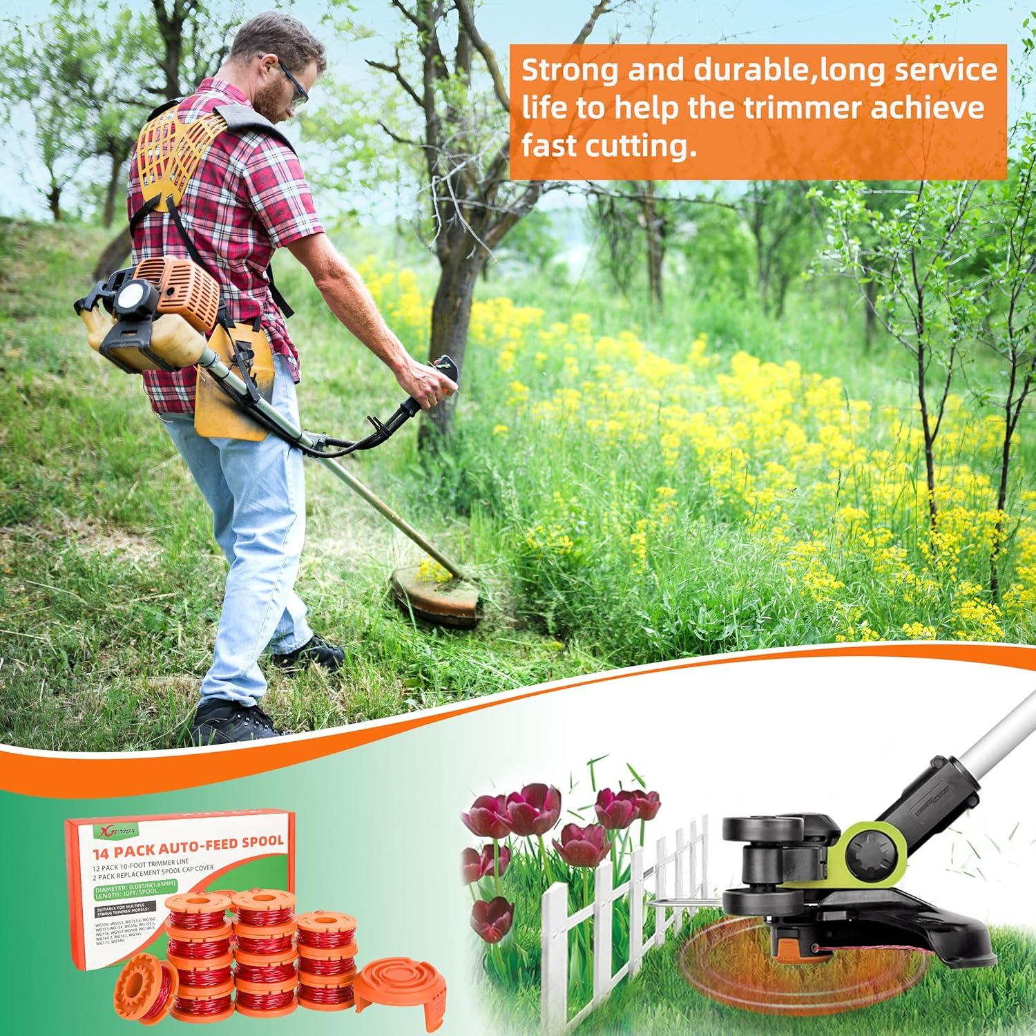 Carrete de Recortadora de Hilo Xgunion WA0010 - 12 Unidades