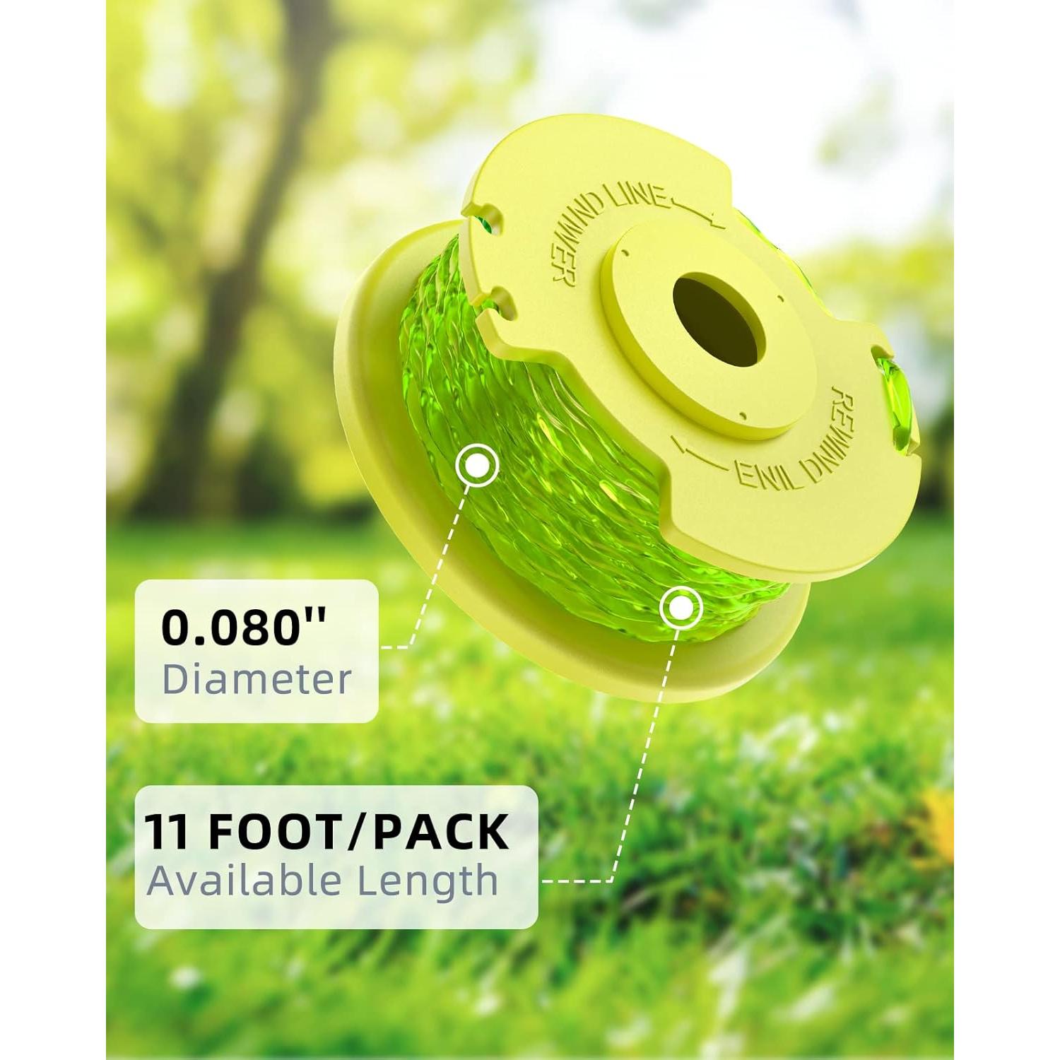 Cuerda de Desmalezadora Eventronic 10 Paquetes 0.20 cm para Ryobi