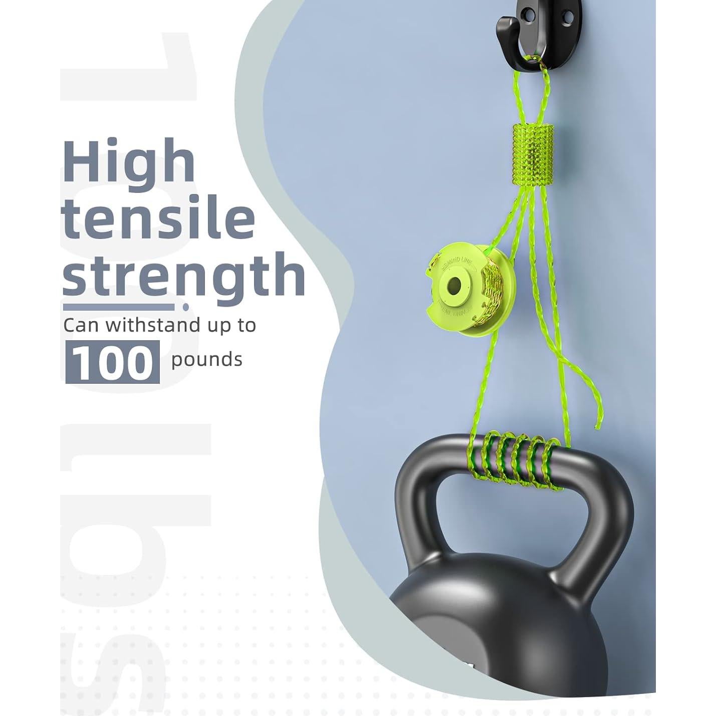 Cuerda de Desmalezadora Eventronic 10 Paquetes 0.20 cm para Ryobi