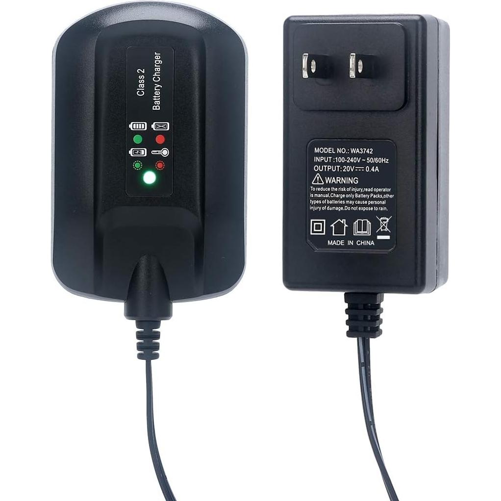 Cargador de Batería Lasica WA3742 Compatible Worx 20V