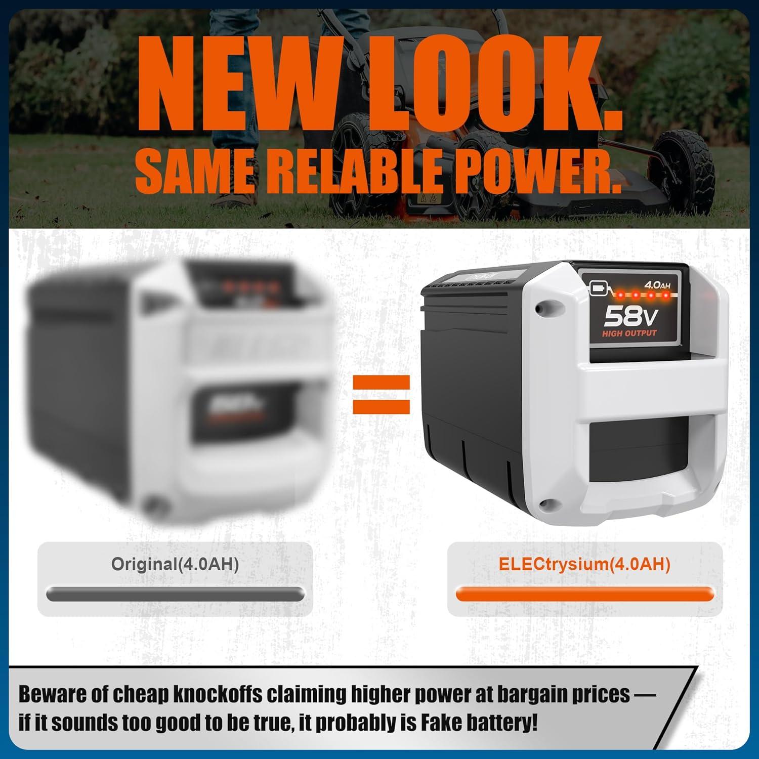 Batería de Reemplazo Echo 58V 4.0Ah CBP-58V40 Compatible