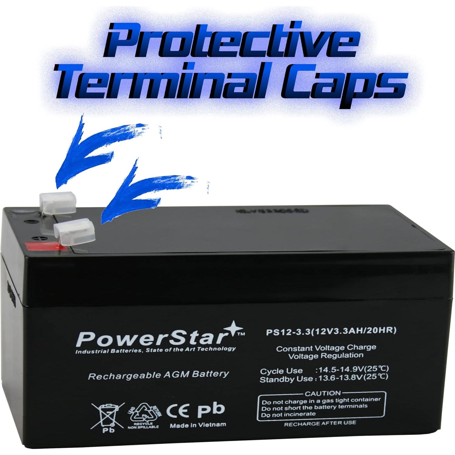 Batería PowerStar 12V 3.3Ah para Cortadora de Césped Toro