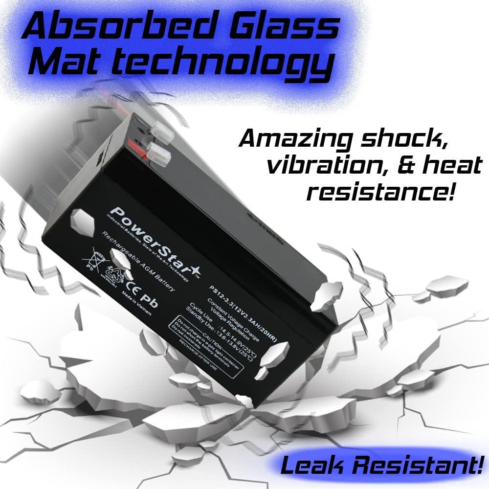 Batería PowerStar 12V 3.3Ah para Cortadora de Césped Toro