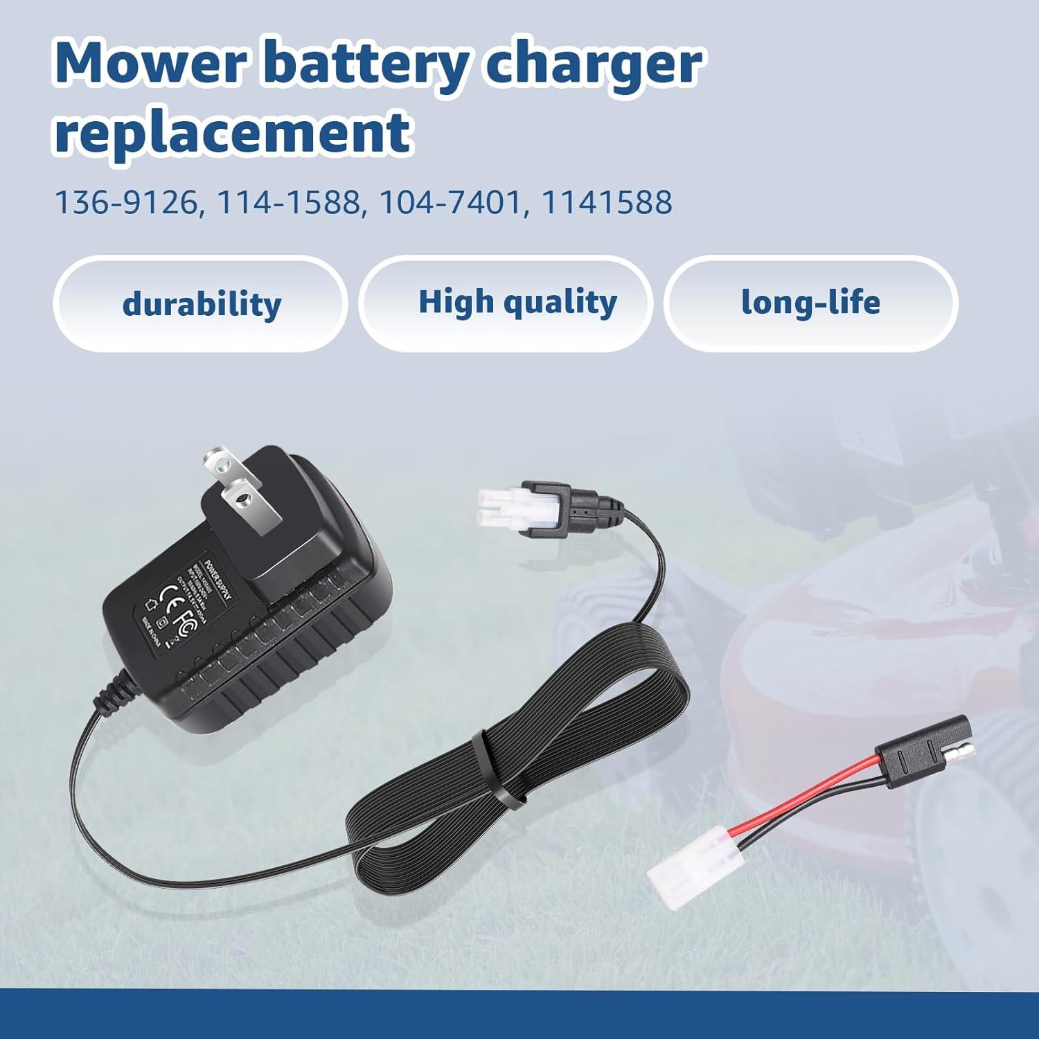 Cargador de Batería Norward 136-9126 para Cortacésped Toro