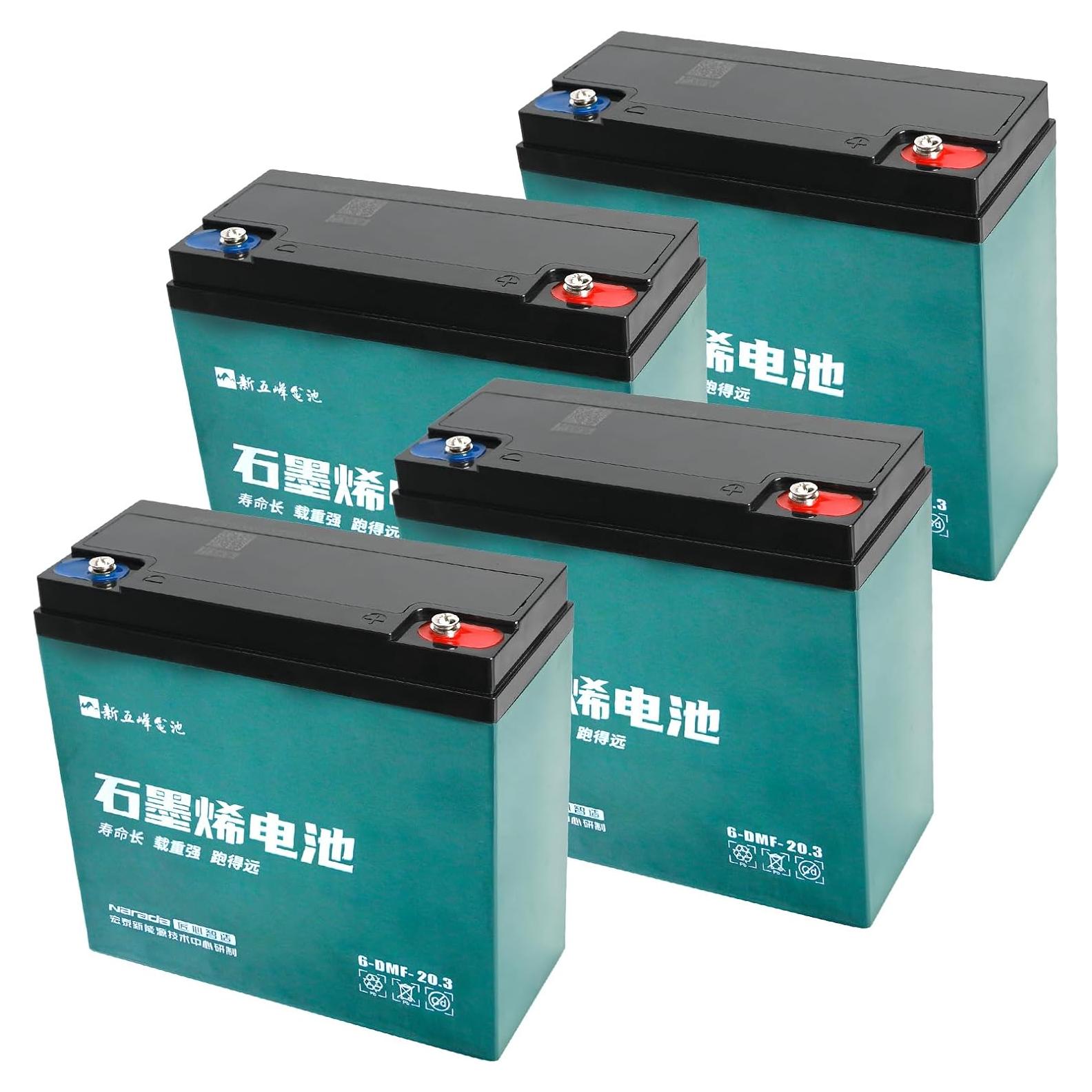 Batería de Plomo Ácido Sellada 12V 20Ah YC Yier para Scooter