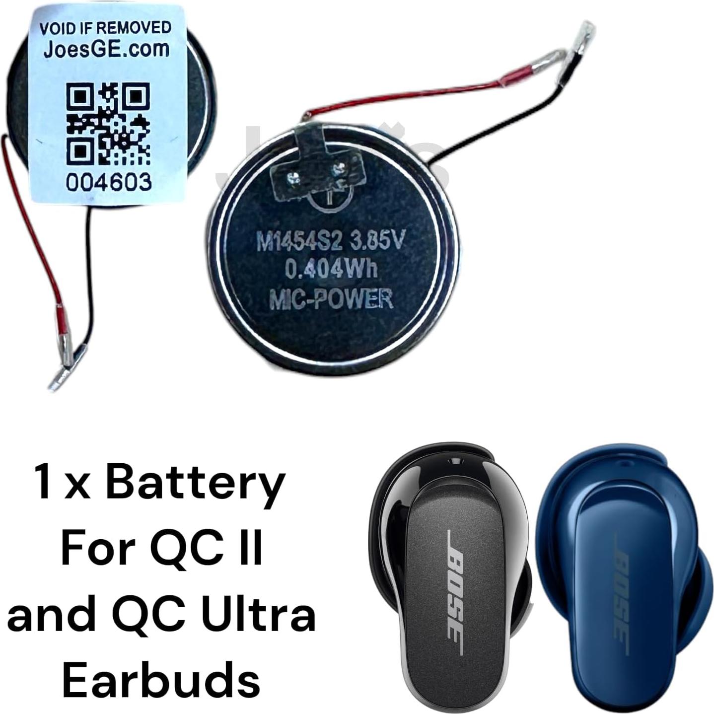 Batería Interna OEM MIC-POWER M1454S2 para Auriculares Bose QuietComfort II y Ultra