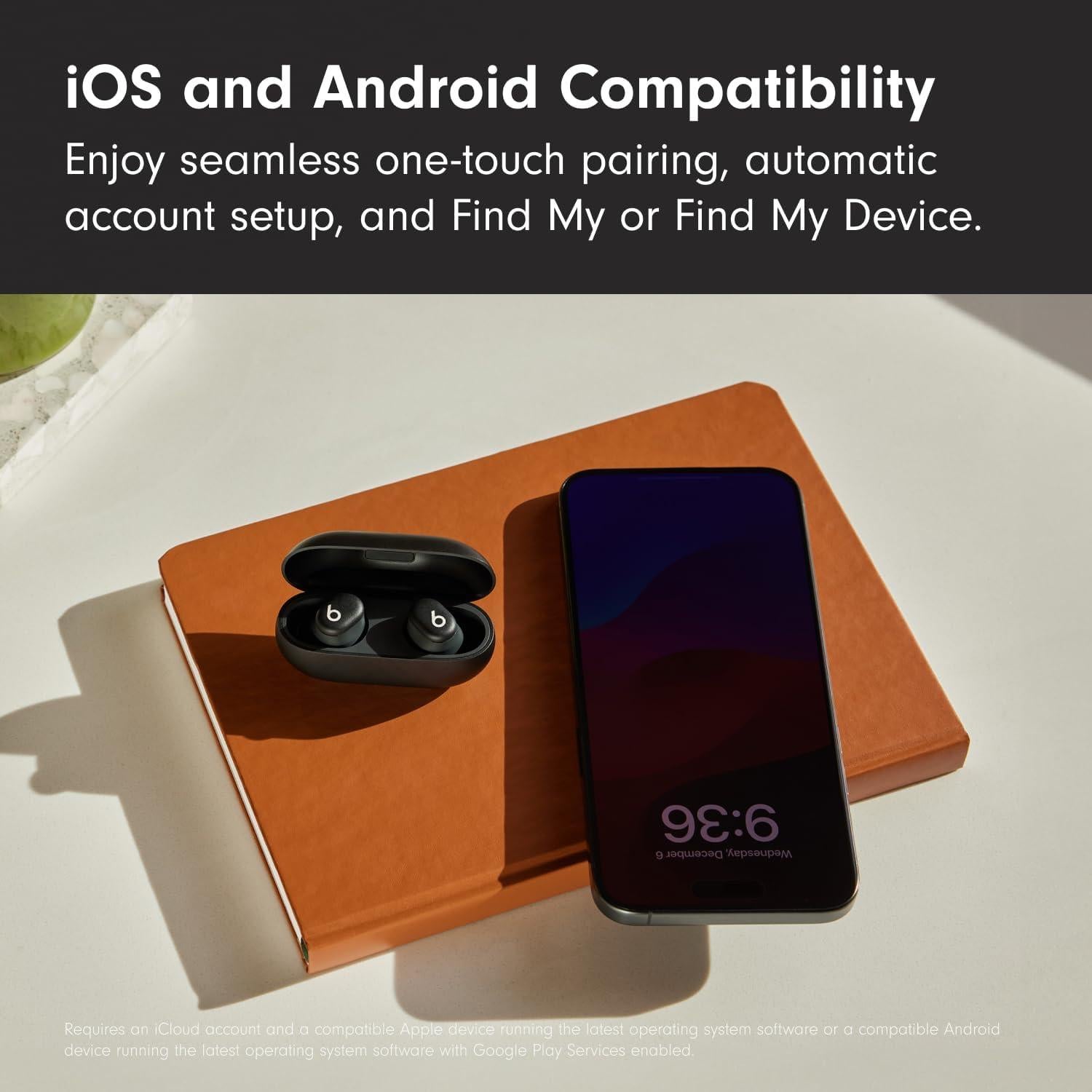 Auriculares Inalámbricos Beats Solo Buds - Negro Mate - 18 Horas Batería