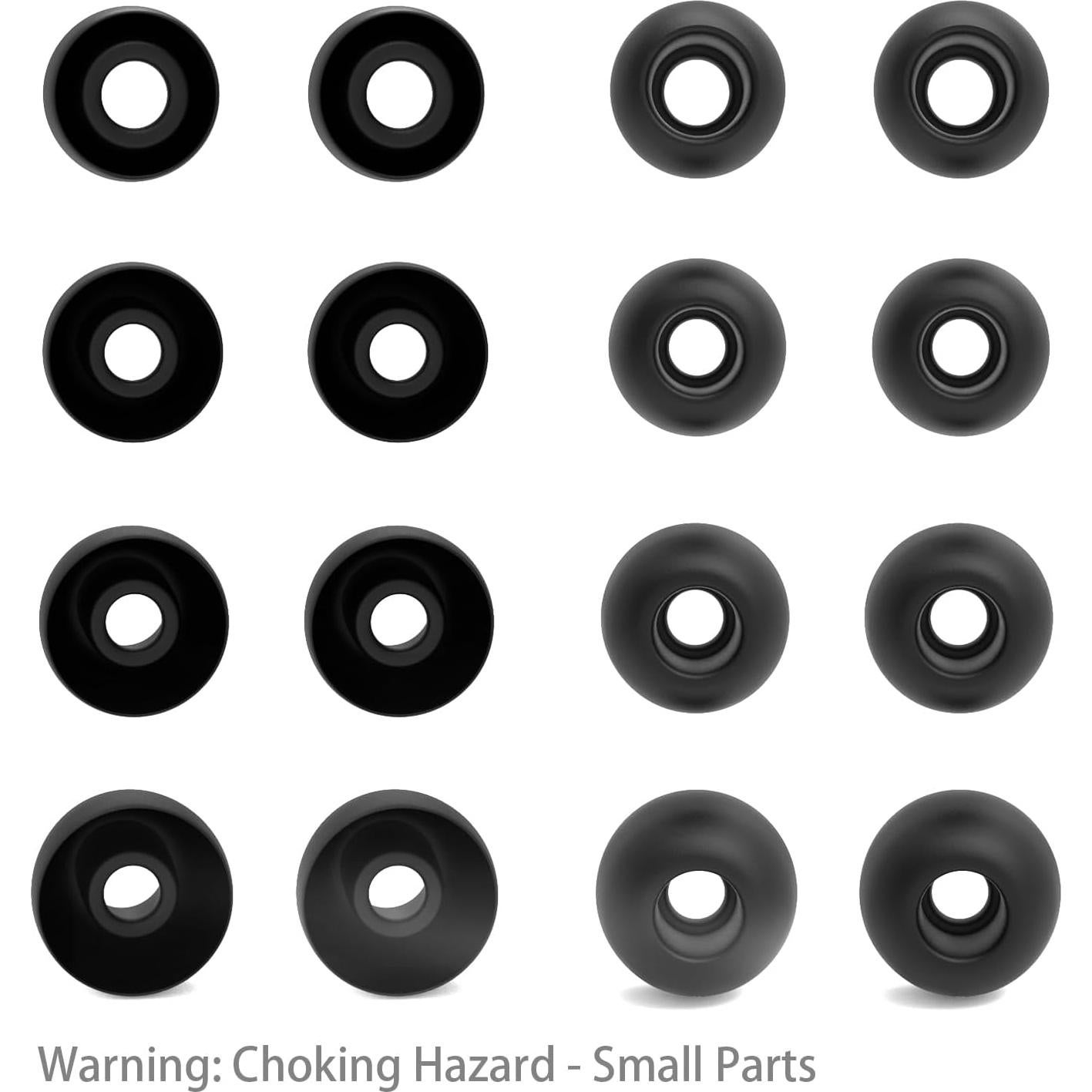 8 Pairs Puntas de Silicona para Auriculares TOZO A1/T12/NC9