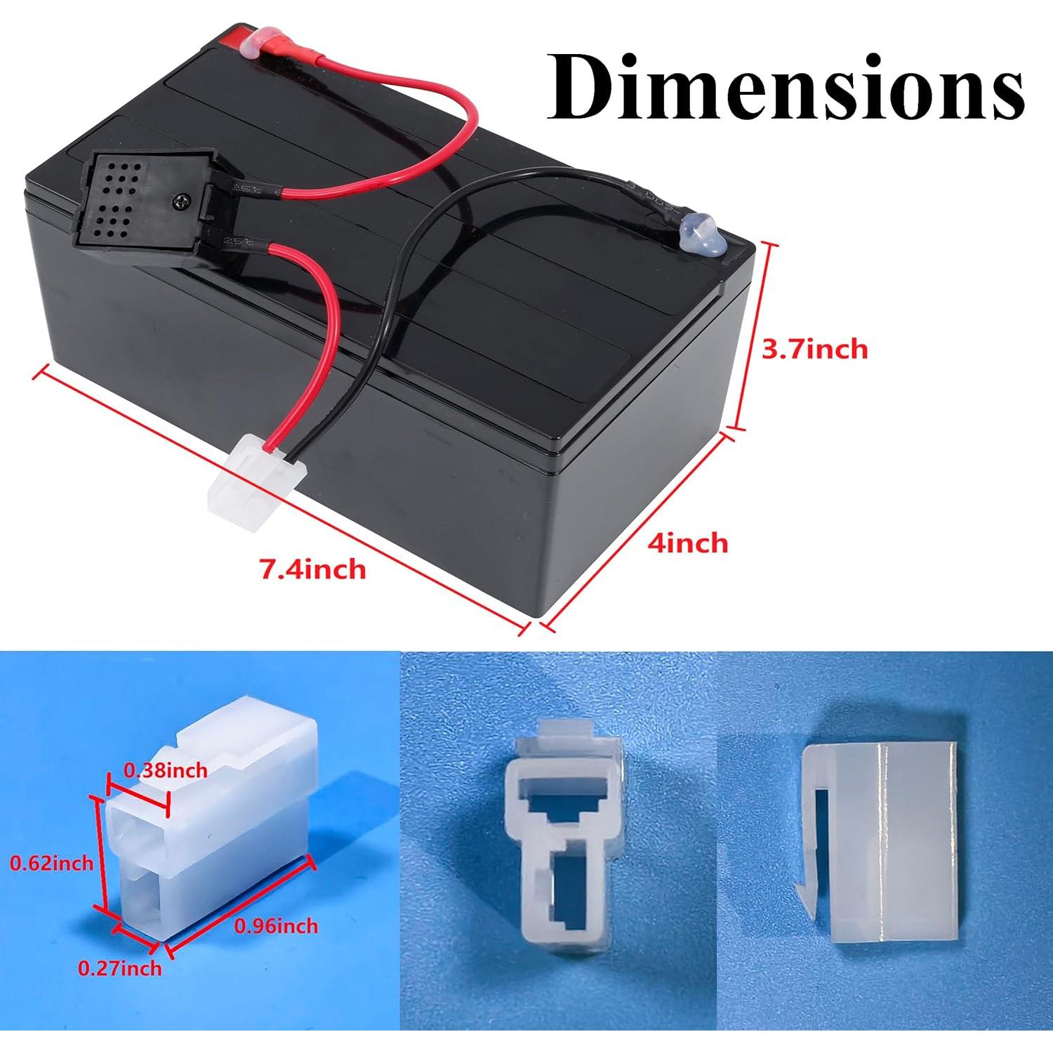Batería 24V 7Ah VAIX para coche de paseo infantil