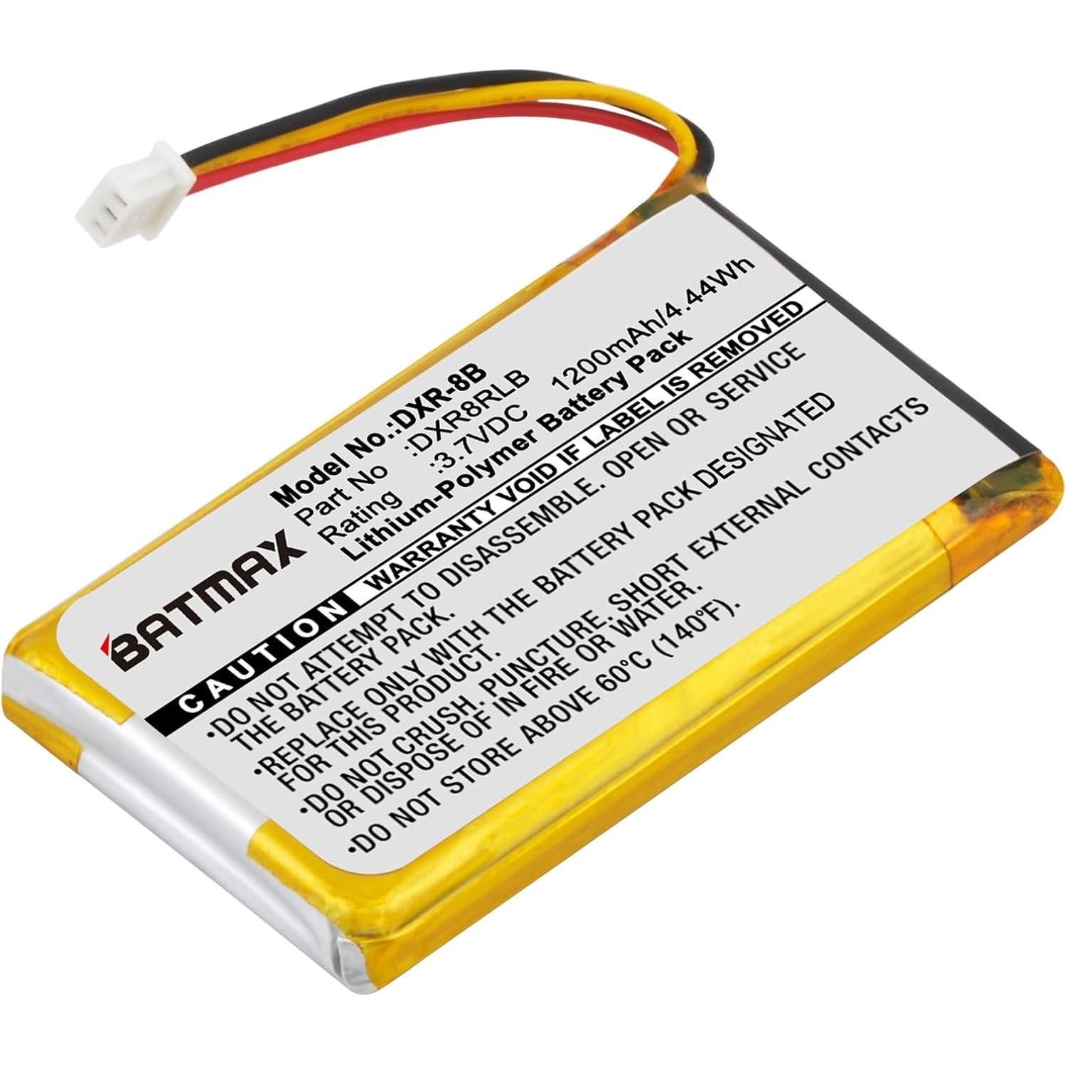 Batería Li-ion Batmax SP803048 1200mAh para Monitor Bebé DXR-8