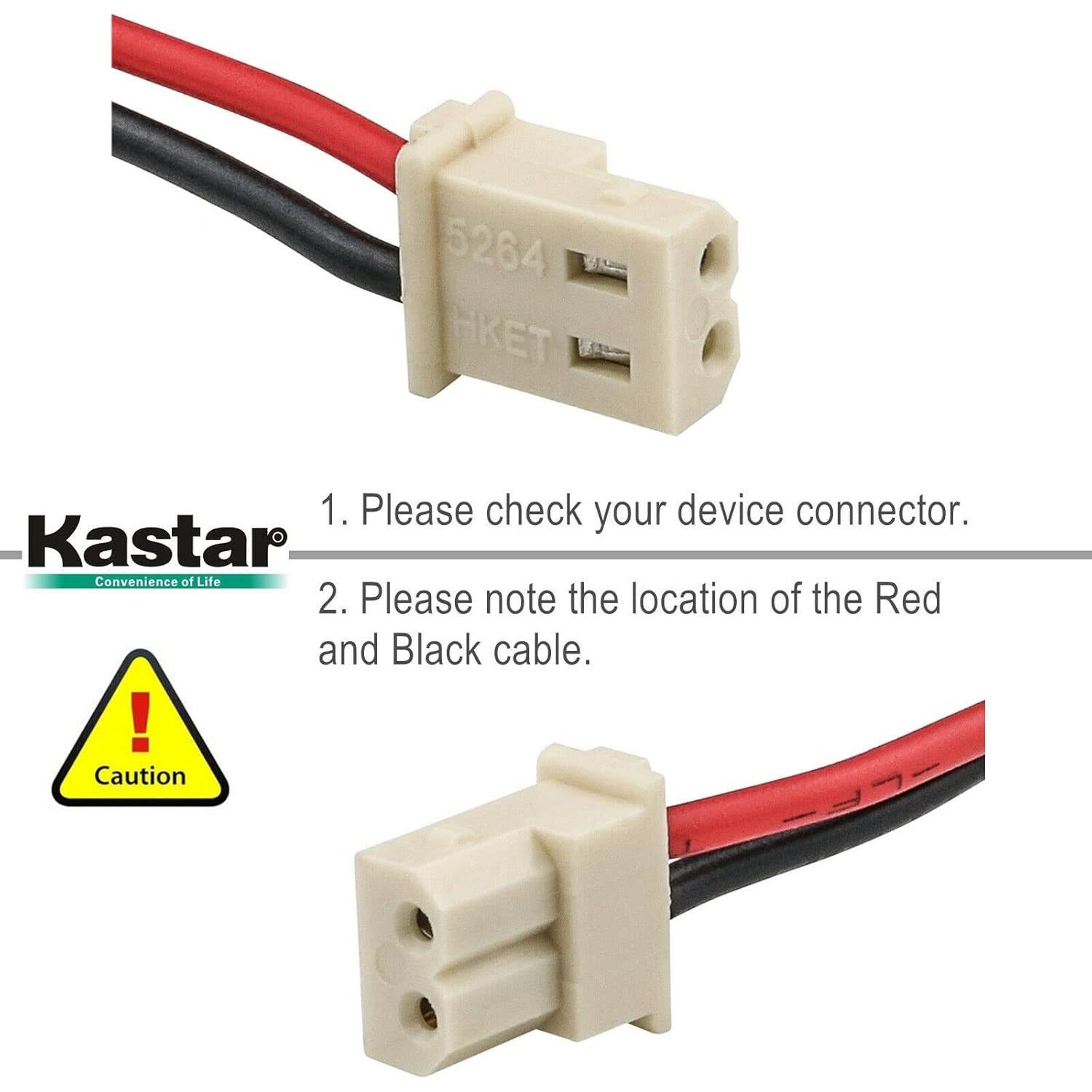Baterías Kastar 2-Pack 1000mAh para Monitor de Bebé Motorola
