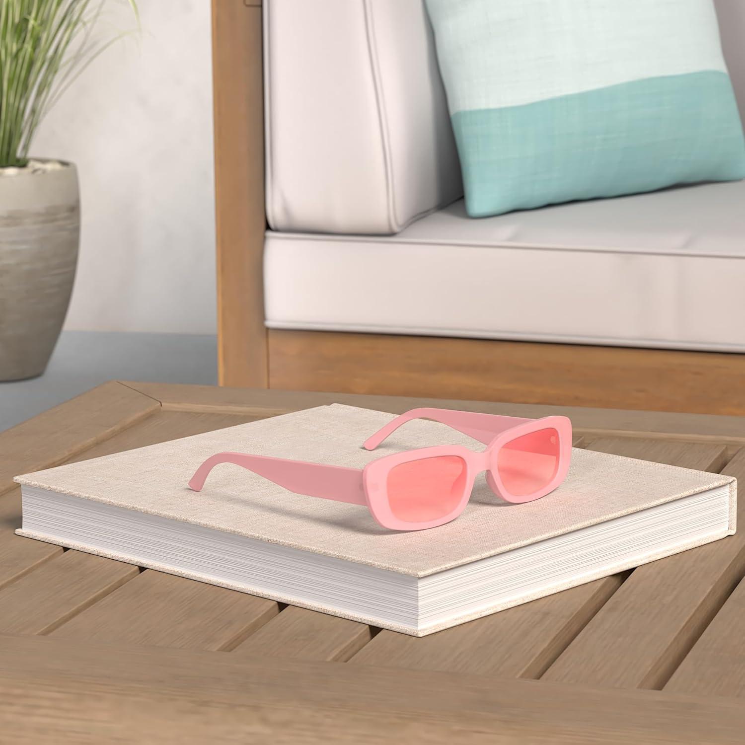 Gafas de Sol BUTABY Rectangulares UV400 para Mujeres