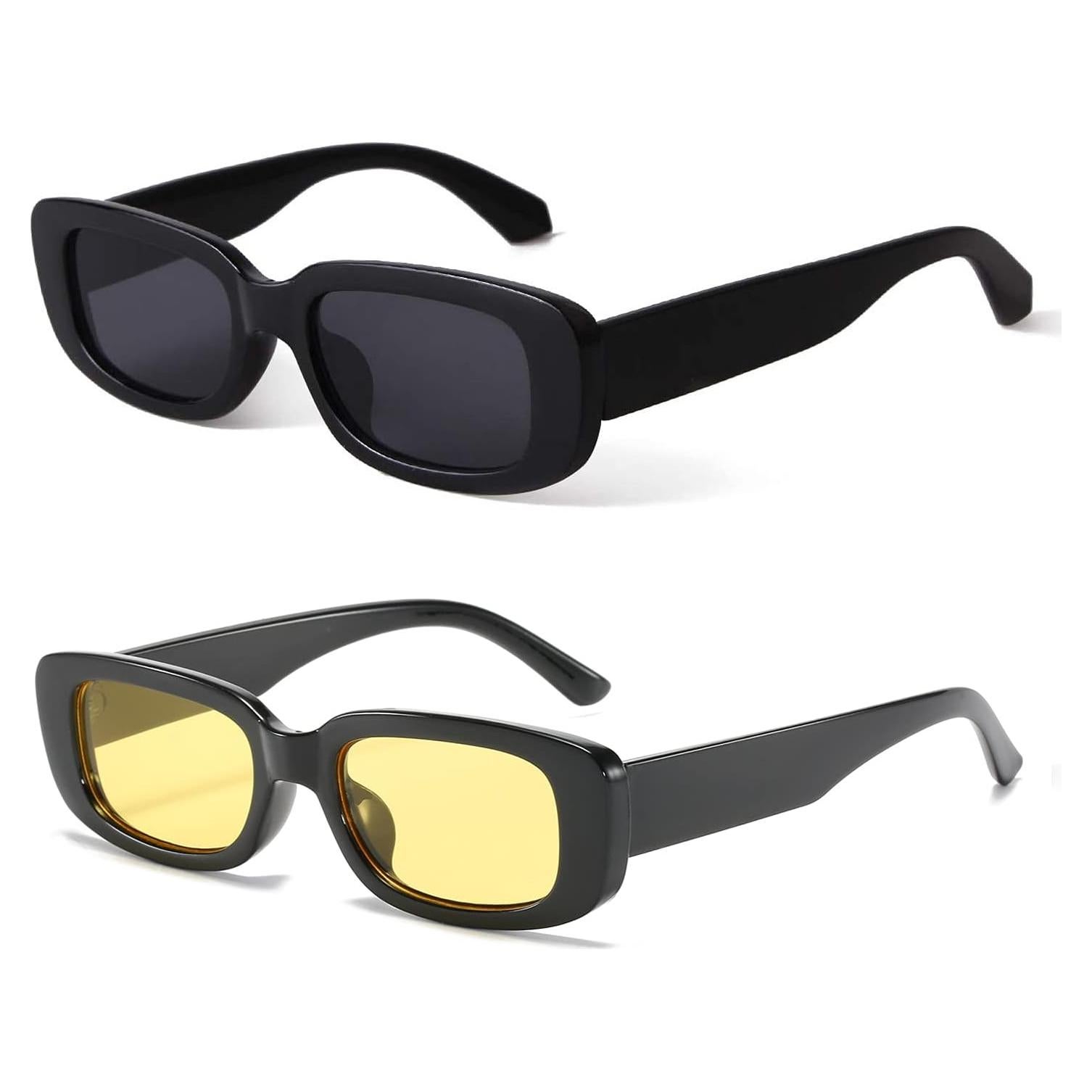 Gafas de Sol BUTABY Rectangulares UV400 para Mujeres