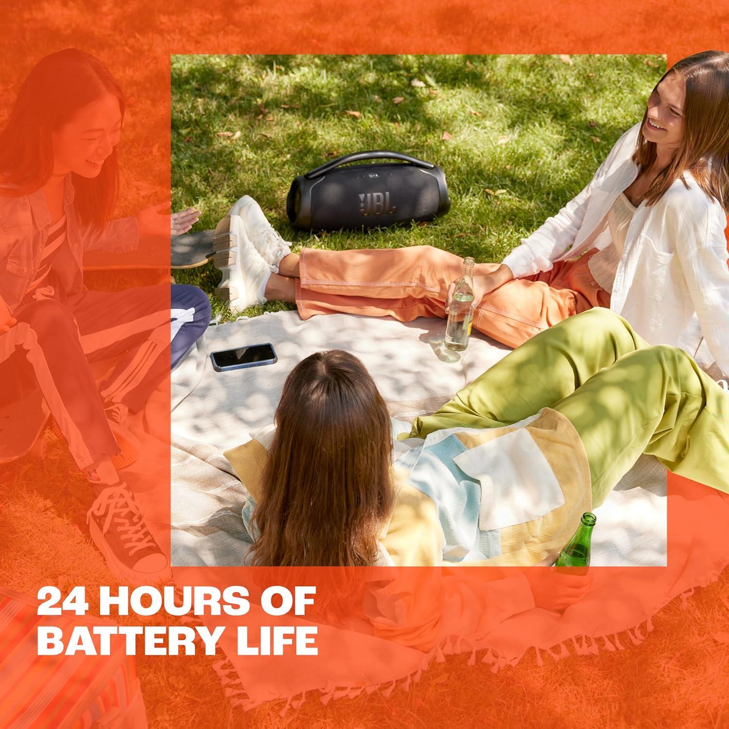 JBL Boombox 3 Altavoz Bluetooth Portátil Impermeable 24H