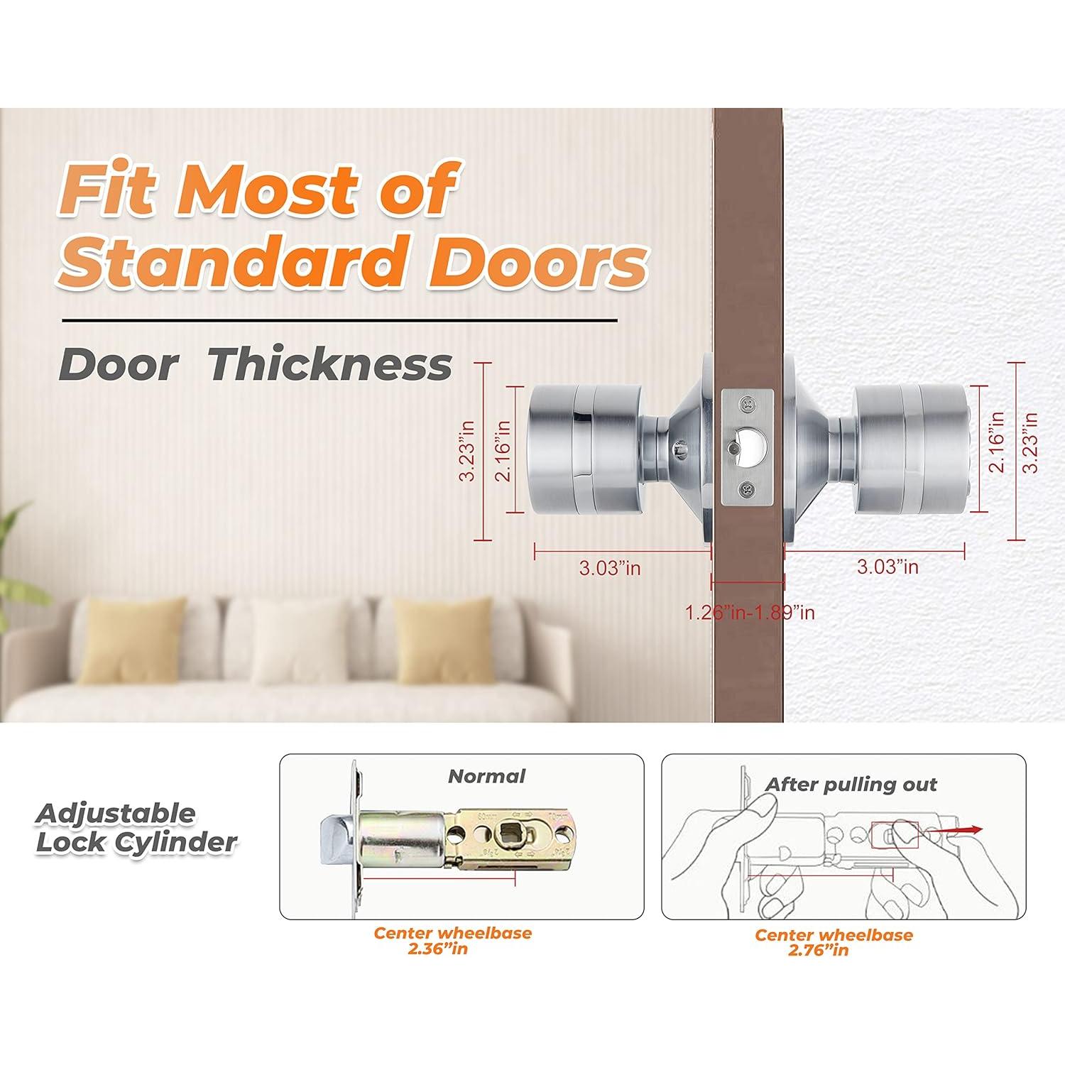 Perilla de puerta inteligente Buoan YL-99 plata con teclado