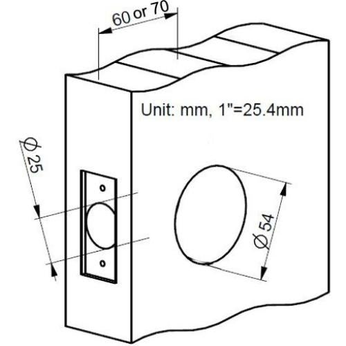 Cerradura Inteligente Scyan X3 Teclado Táctil Níquel Satinado