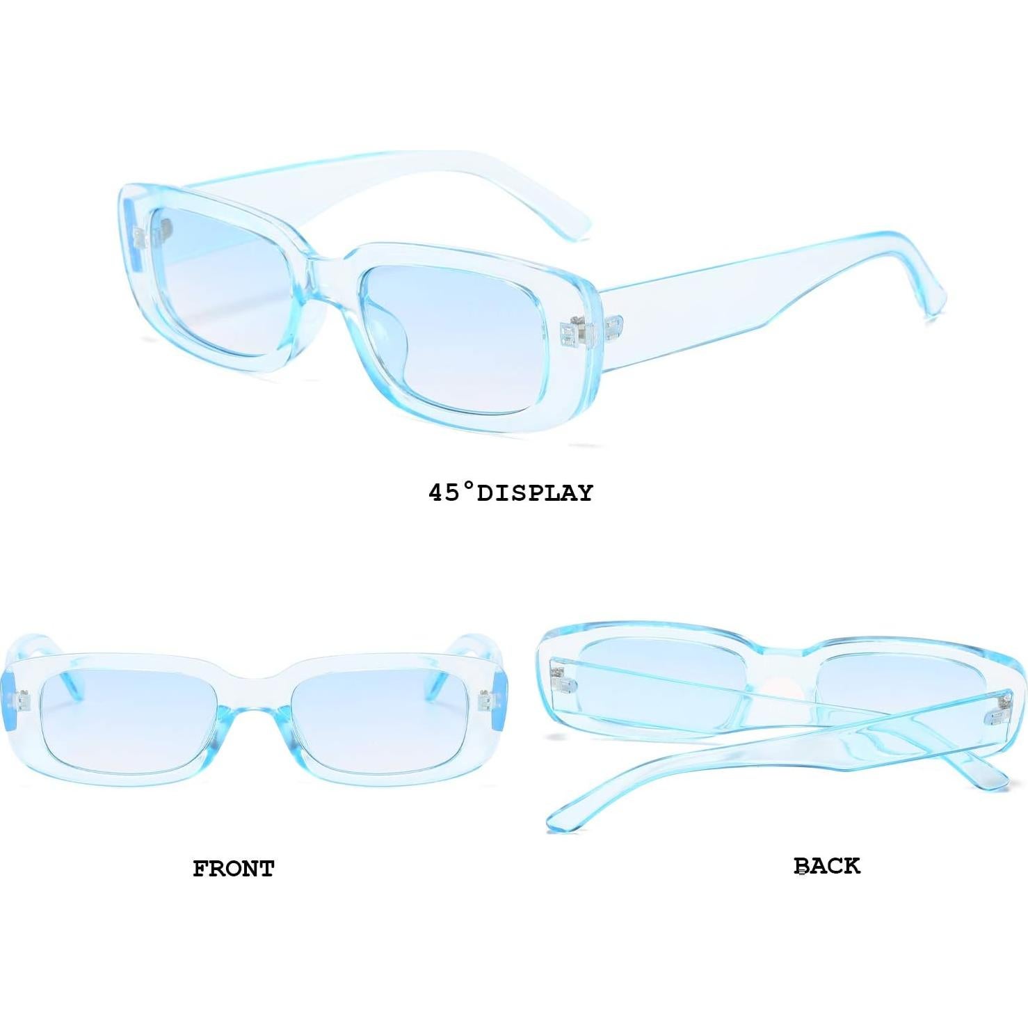 Gafas de Sol BUTABY Rectangulares UV400 para Mujeres