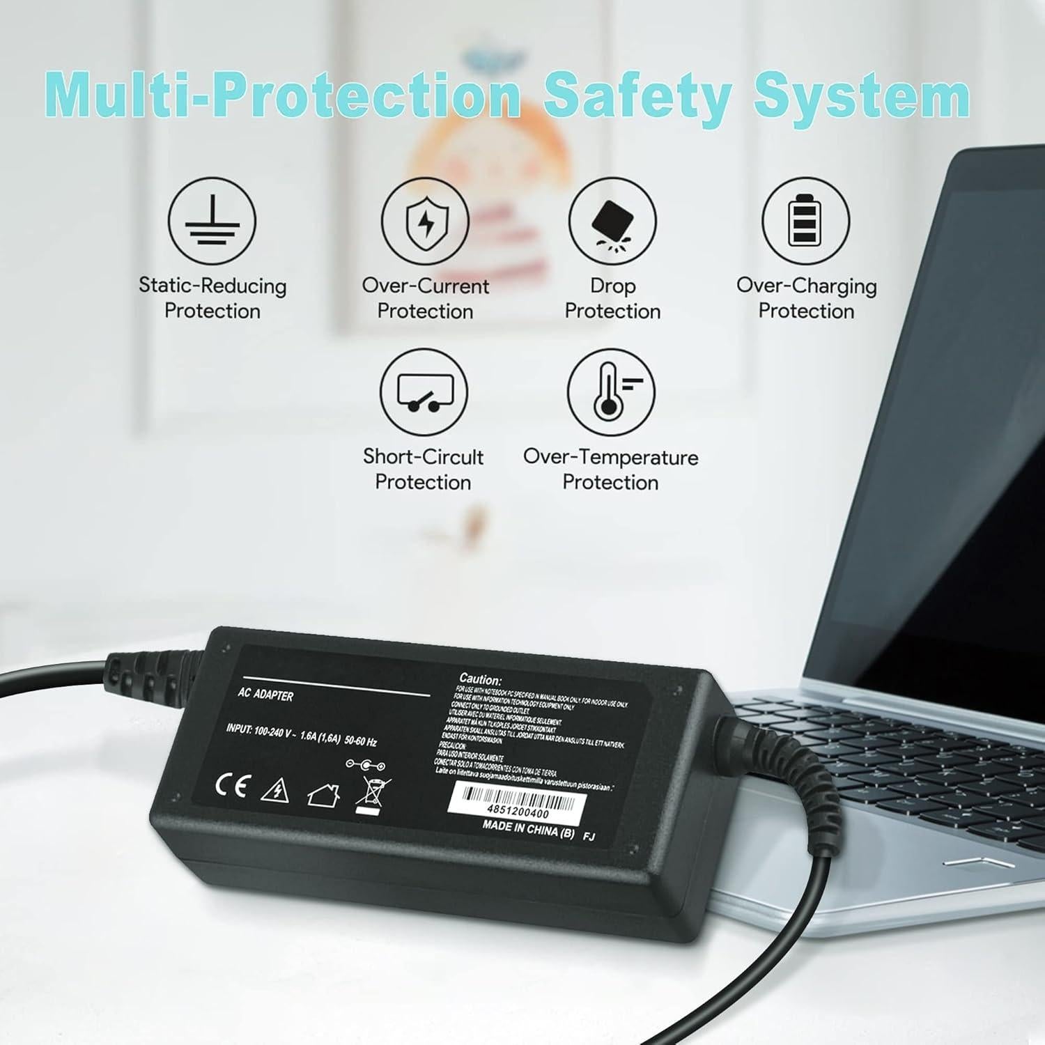 Adaptador AC/DC SLLEA 33.6V para impresora BMP21 y más