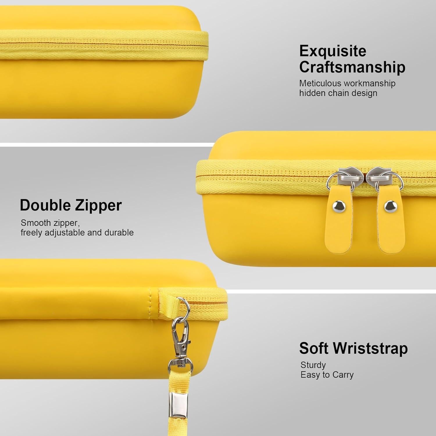 Funda Protectora RAIALL para Etiquetadora Phomemo D30/D35 Amarillo