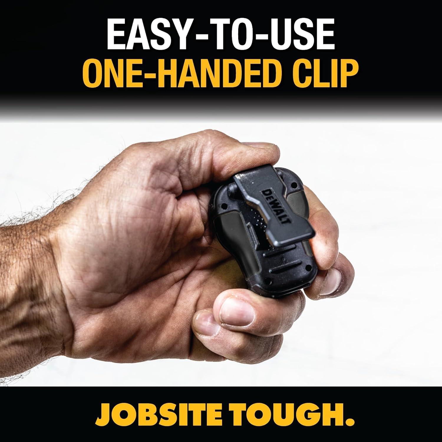 Altavoz Bluetooth DEWALT Portátil Resistente al Agua Negro